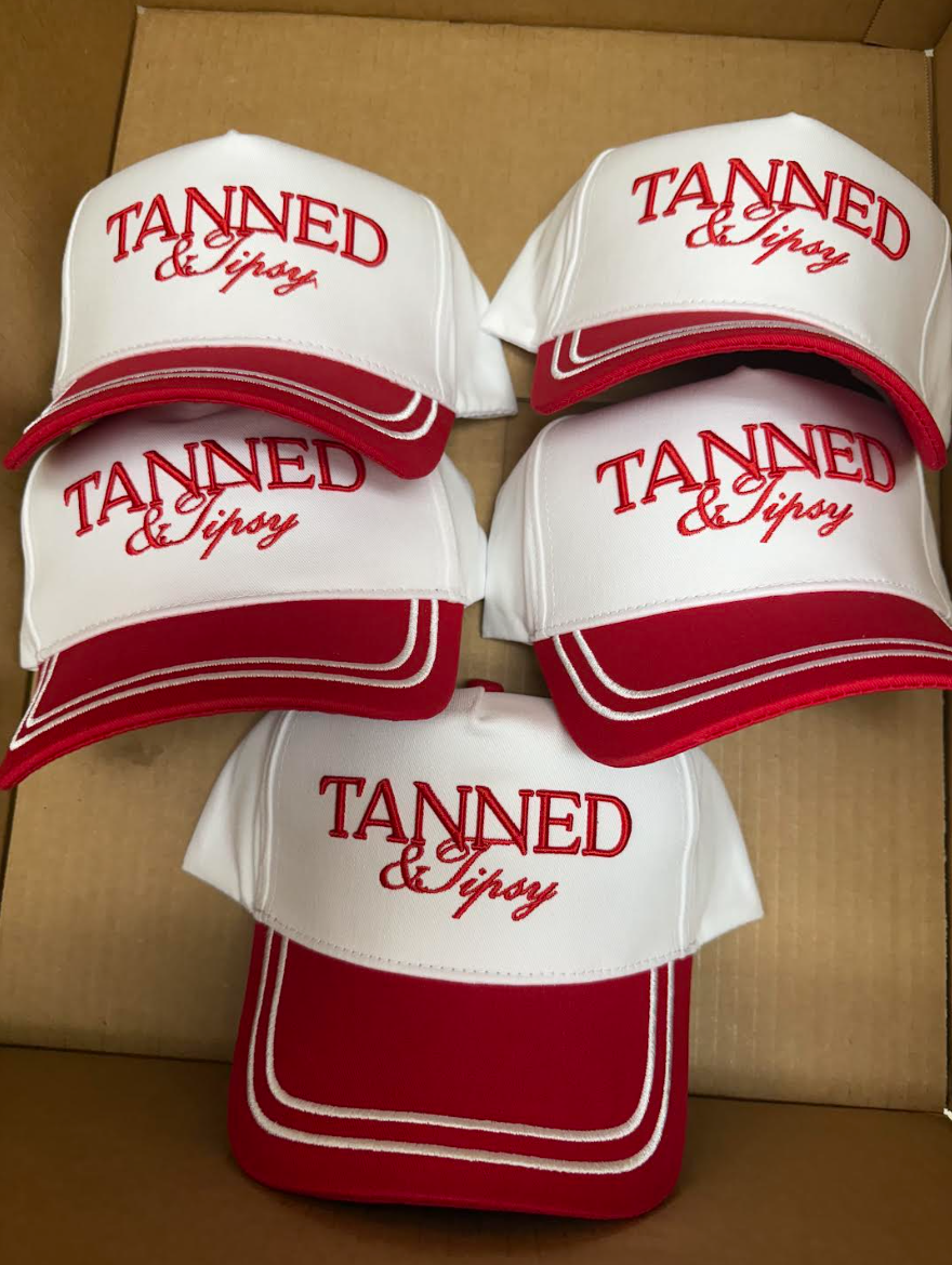 Vintage Trucker Hat - Tanned and Tipsy
