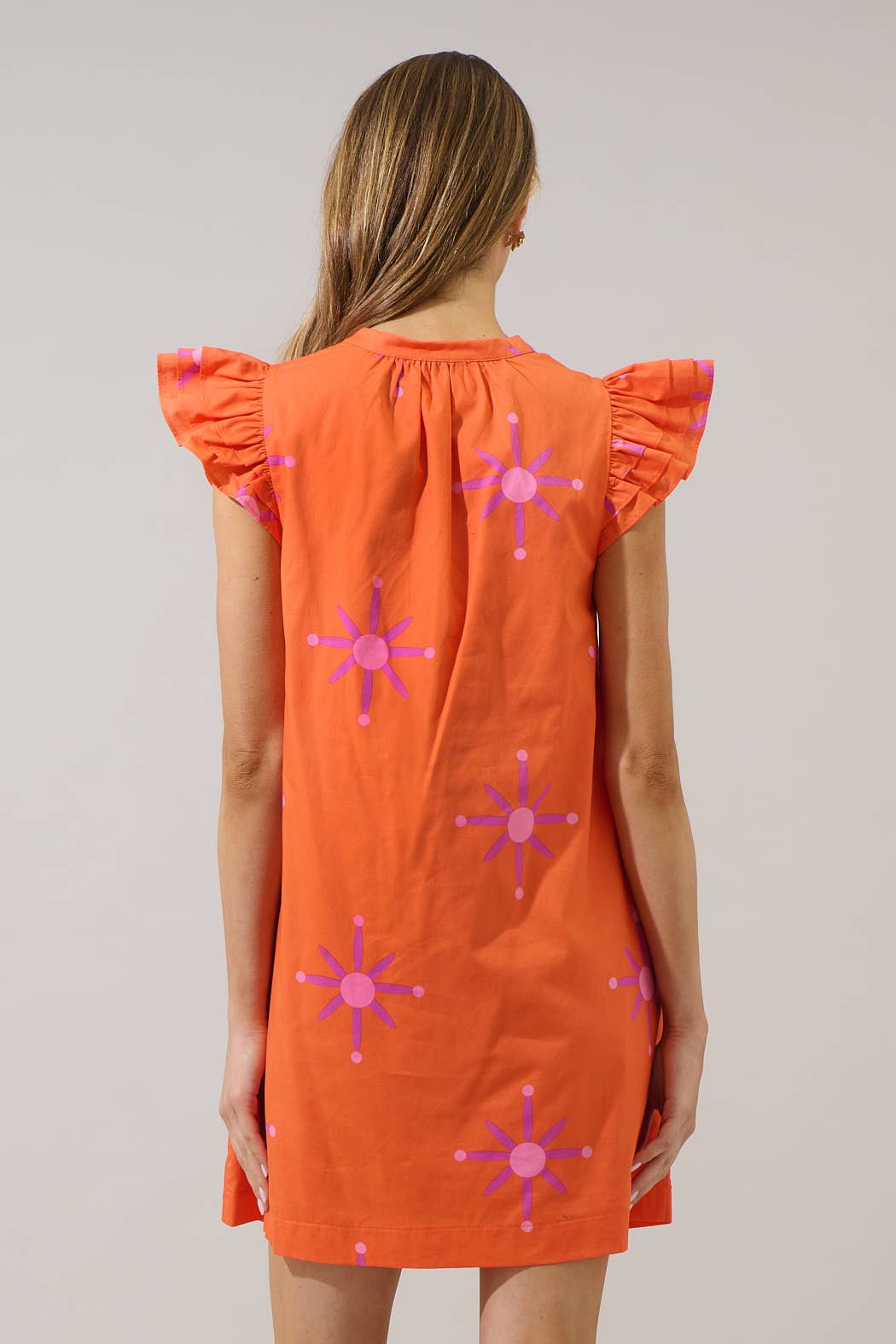 Sugarlips - Karani Starburst Evalyn Ruffle Mini Dress