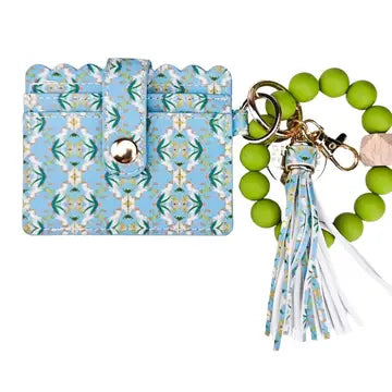 Laura Park Keychain Wristlet Wallet- Brooks Avenue
