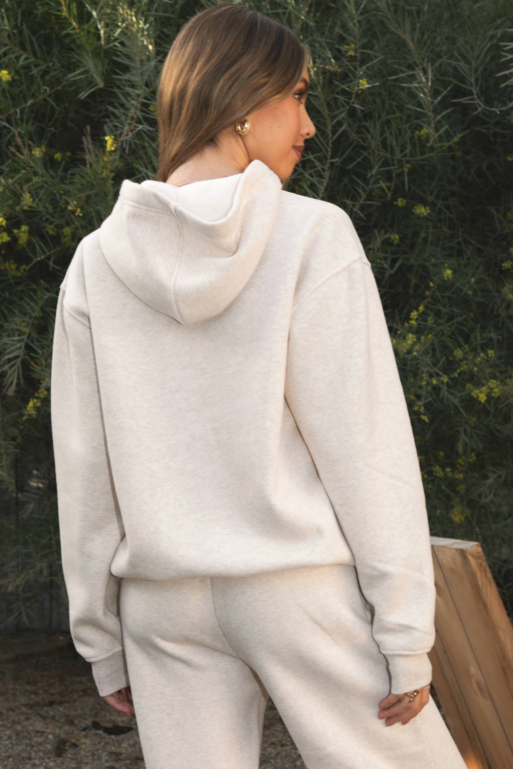 TICTOC - DAMI Cloud Fleece Classic Oversized Hoodie Kangaroo Pocket