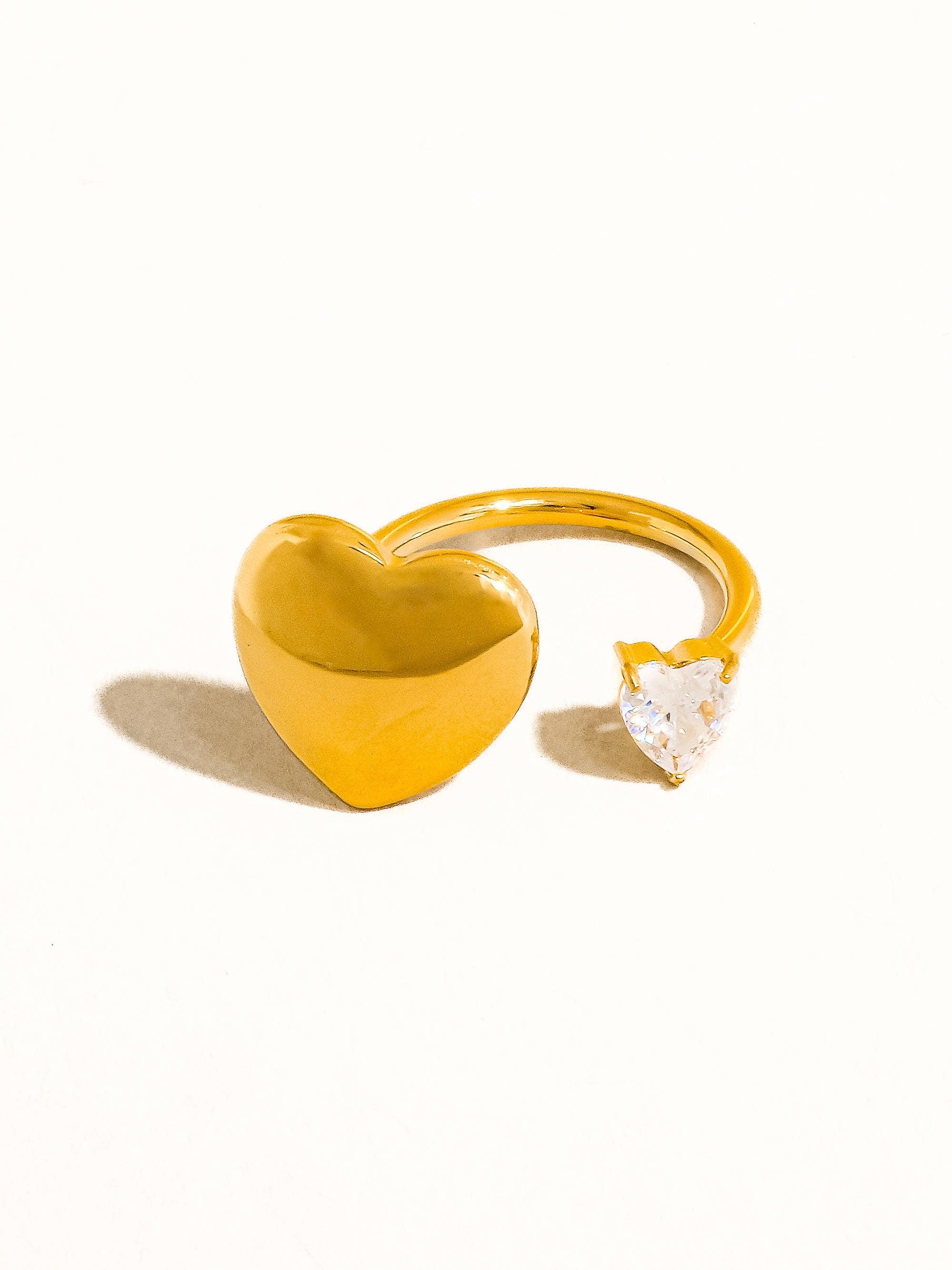 Flânerie by MAIQ - Dream 18K Non-Tarnish Heart CZ Ring
