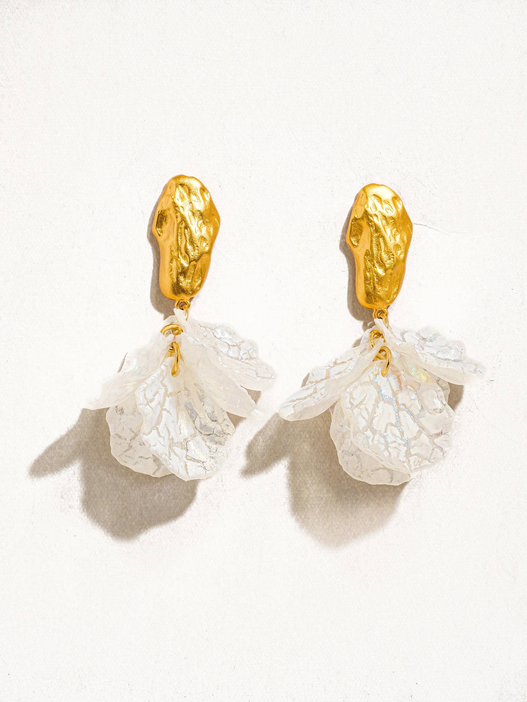 Flânerie by MAIQ - Sicilia 18K Gold Boho Floral Dangle Earring