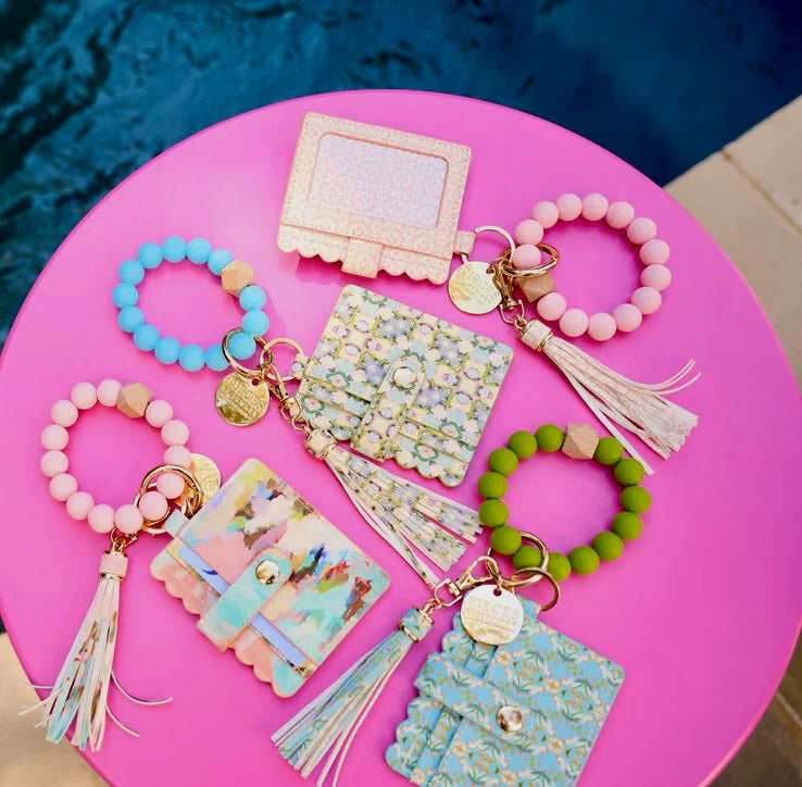 Laura Park Keychain Wristlet Wallet- Brooks Avenue