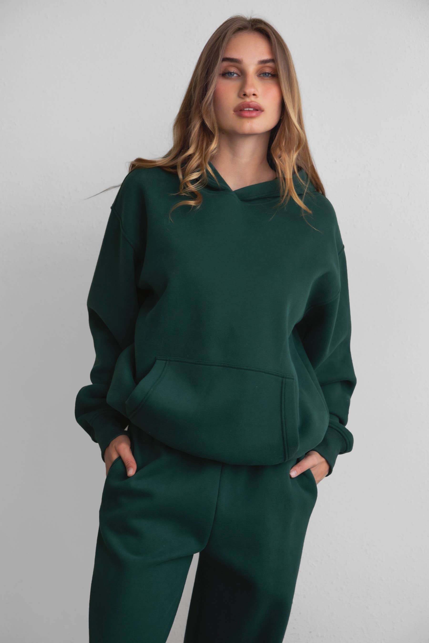 TICTOC - DAMI Cloud Fleece Classic Oversized Hoodie Kangaroo Pocket