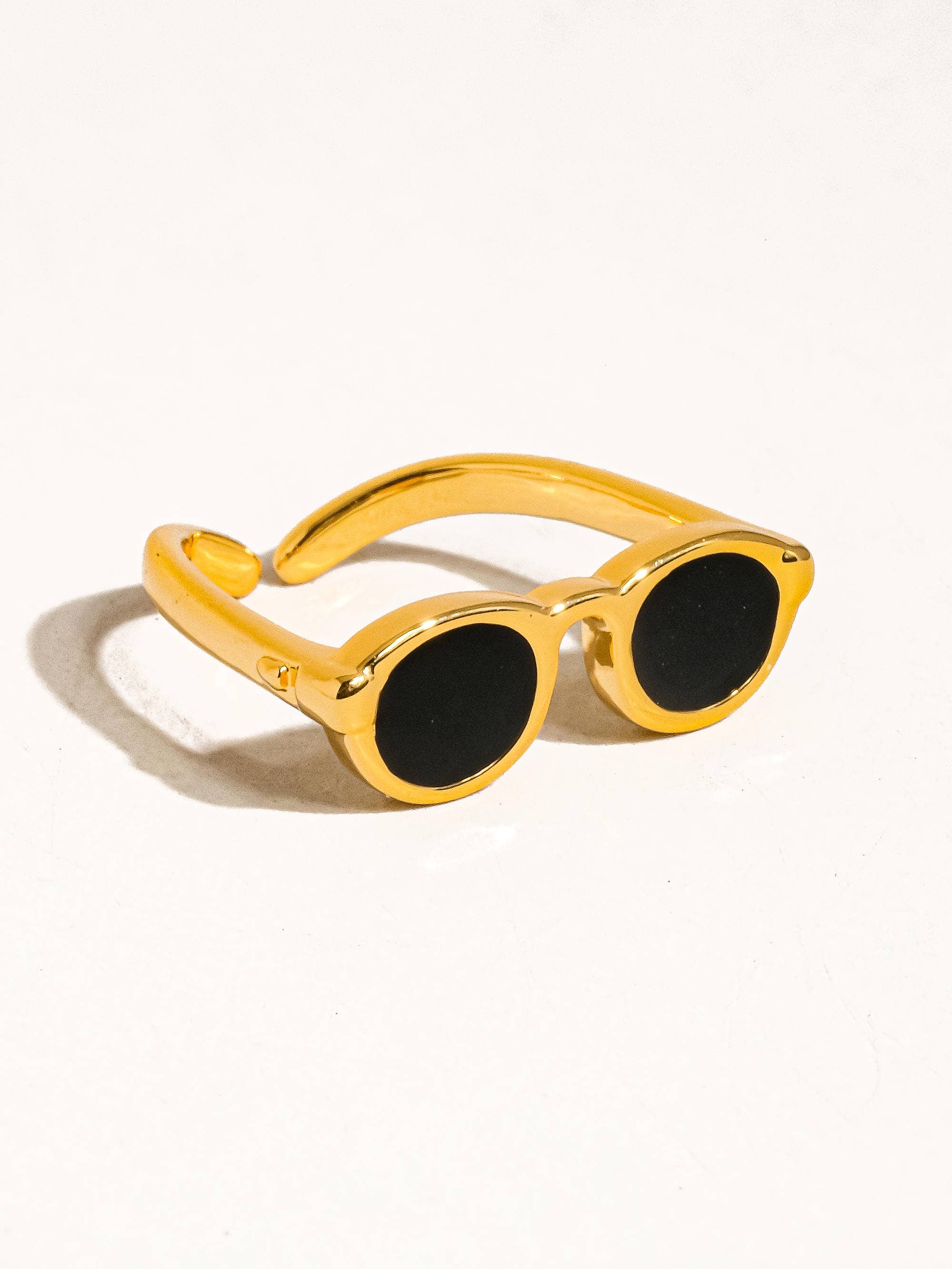 Flânerie by MAIQ - Dean 18K Gold Sunglasses Adjustable Ring