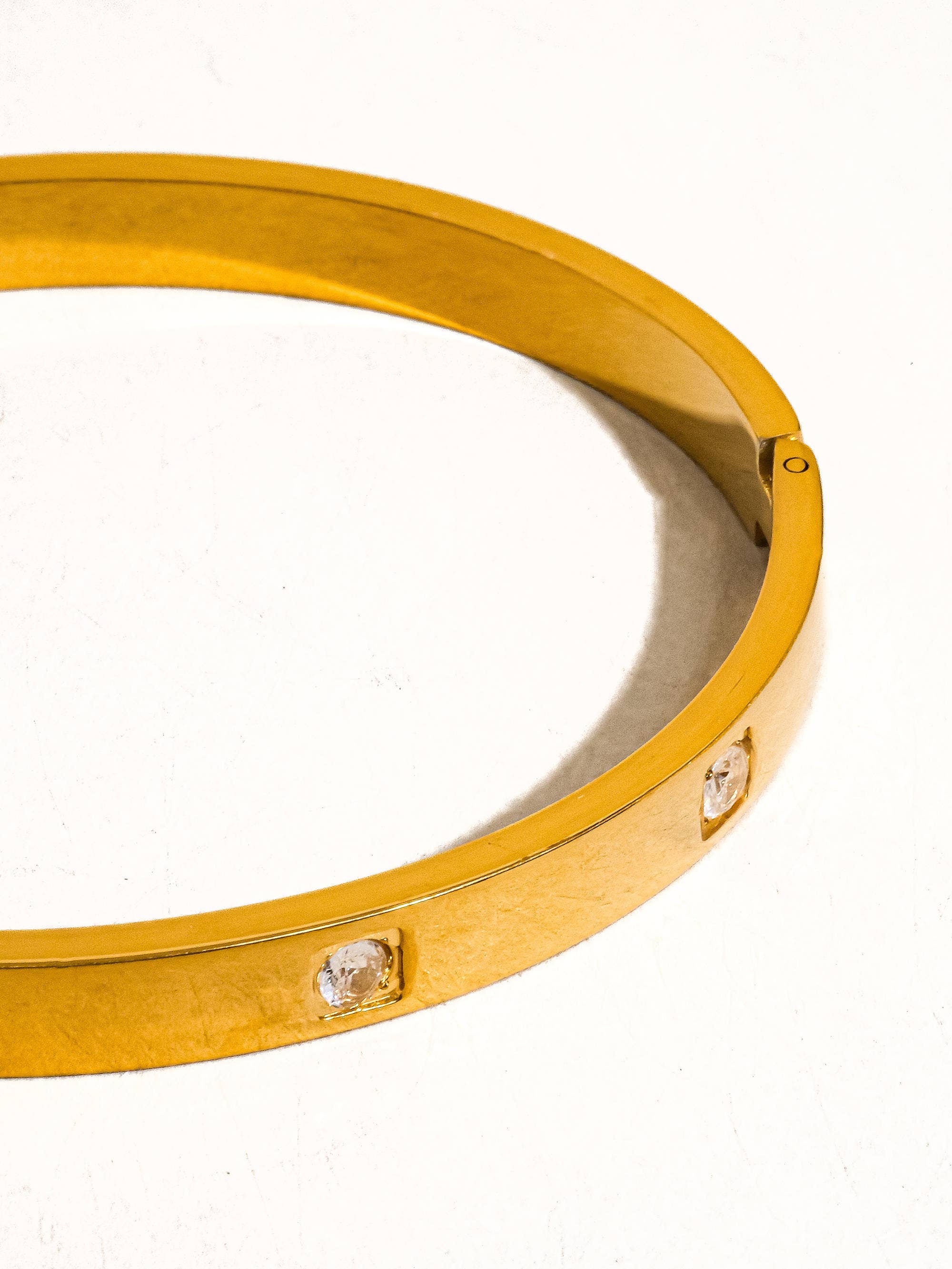 Flânerie by MAIQ - Neil 18K Gold Non-Tarnish Classic CZ Bangle