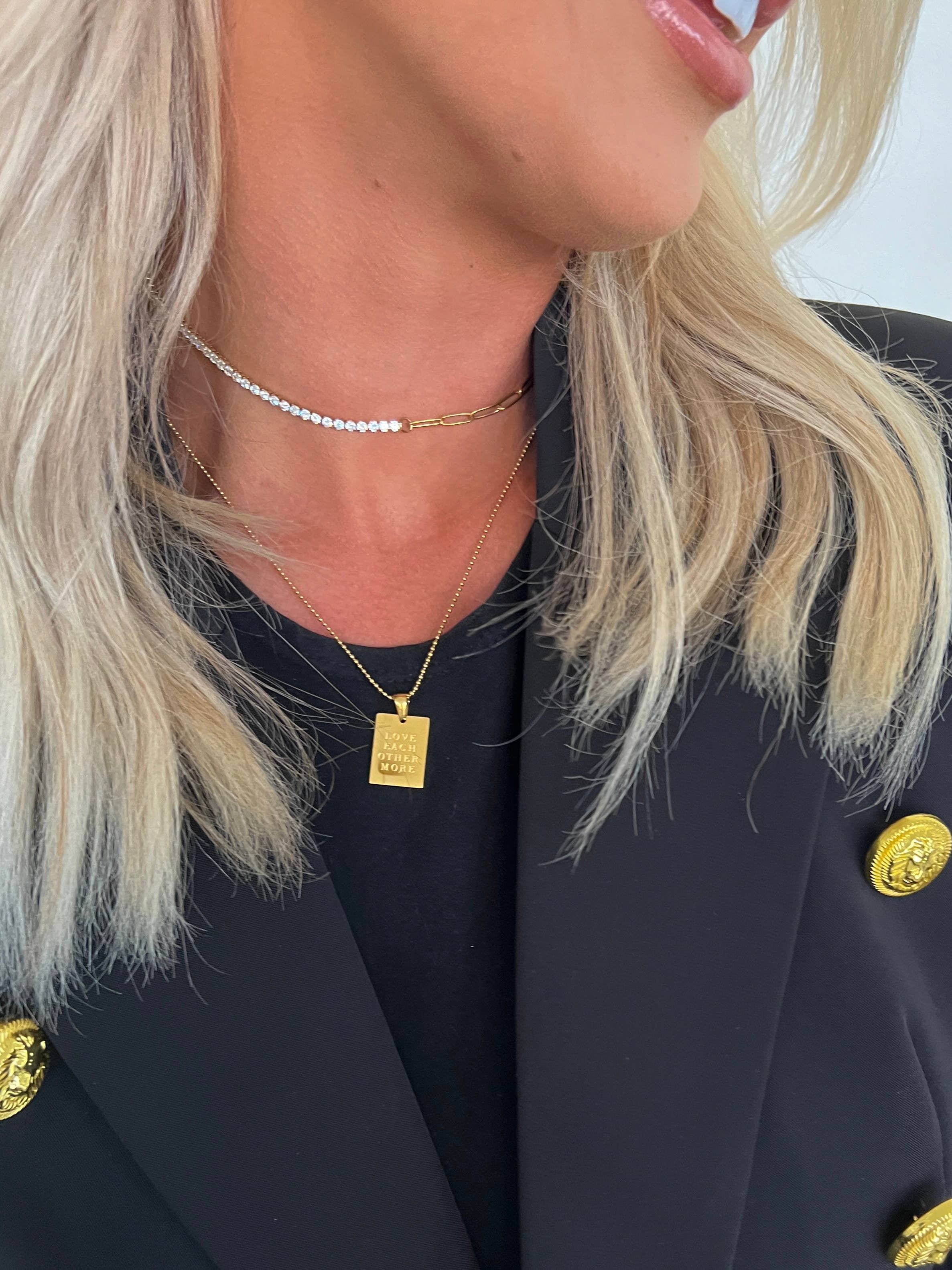 Love Each Other More Necklace