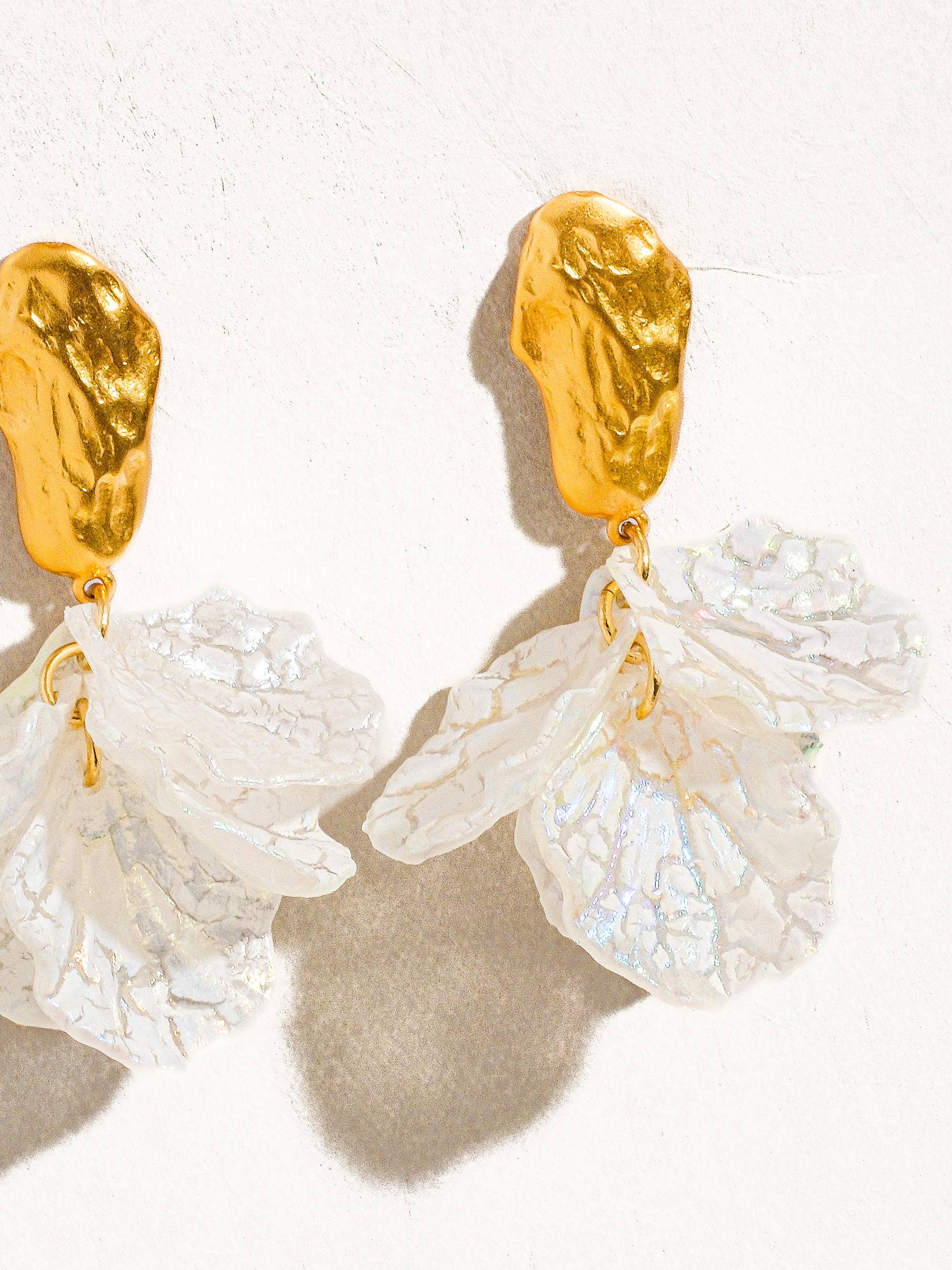 Flânerie by MAIQ - Sicilia 18K Gold Boho Floral Dangle Earring