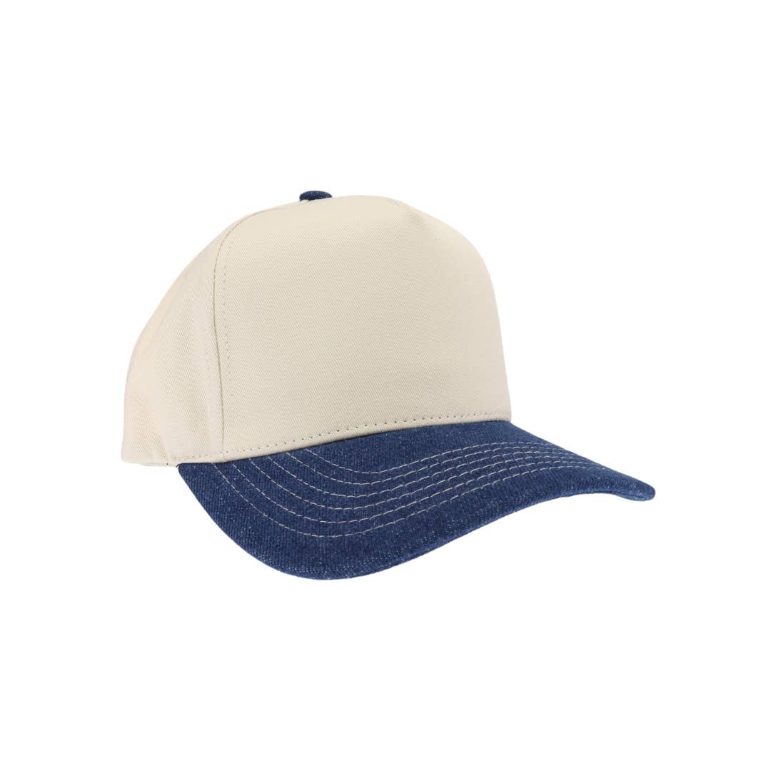 Customizable - Two Tone Canvas Trucker Hat