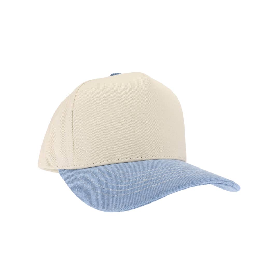 Customizable - Two Tone Canvas Trucker Hat
