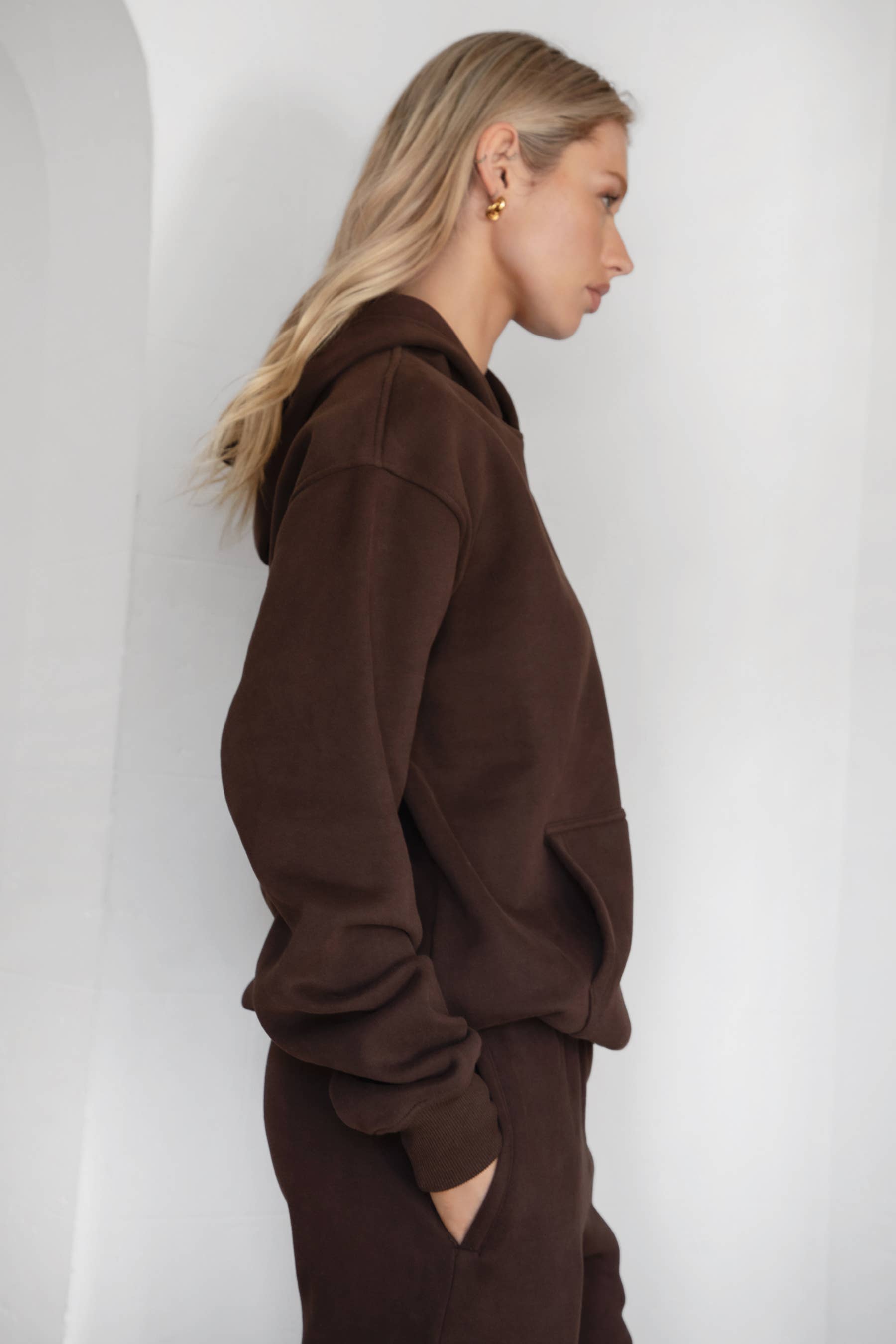TICTOC - DAMI Cloud Fleece Classic Oversized Hoodie Kangaroo Pocket