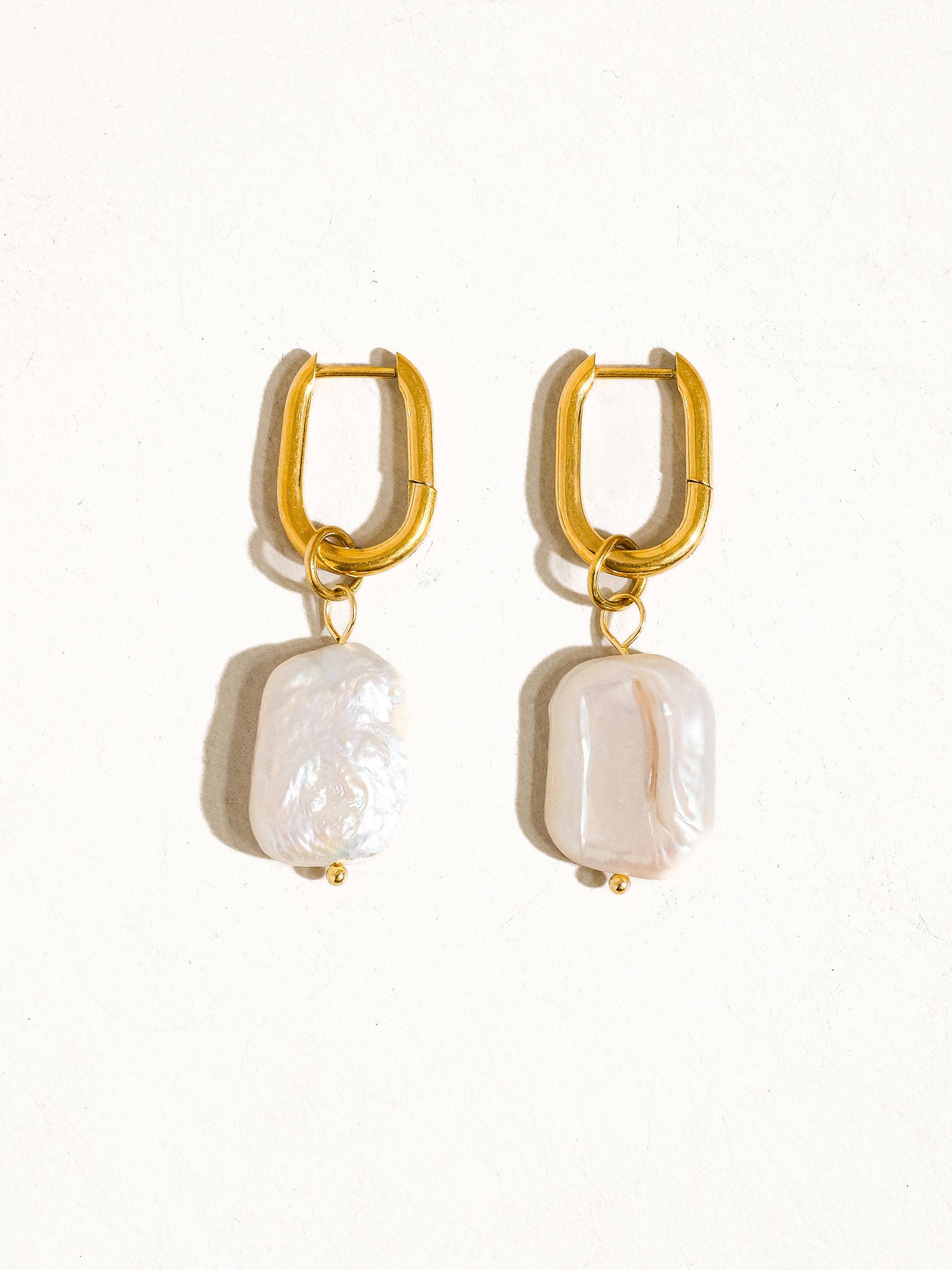 Flânerie by MAIQ - Zaina 18K Gold Non-Tarnish Classic Pearl Earring
