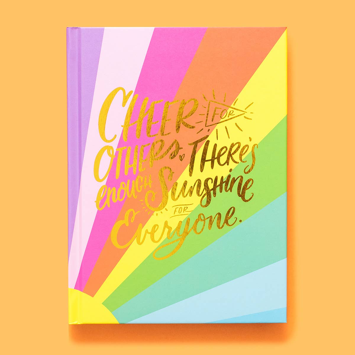 Hardcover Notebook- Cheer for others