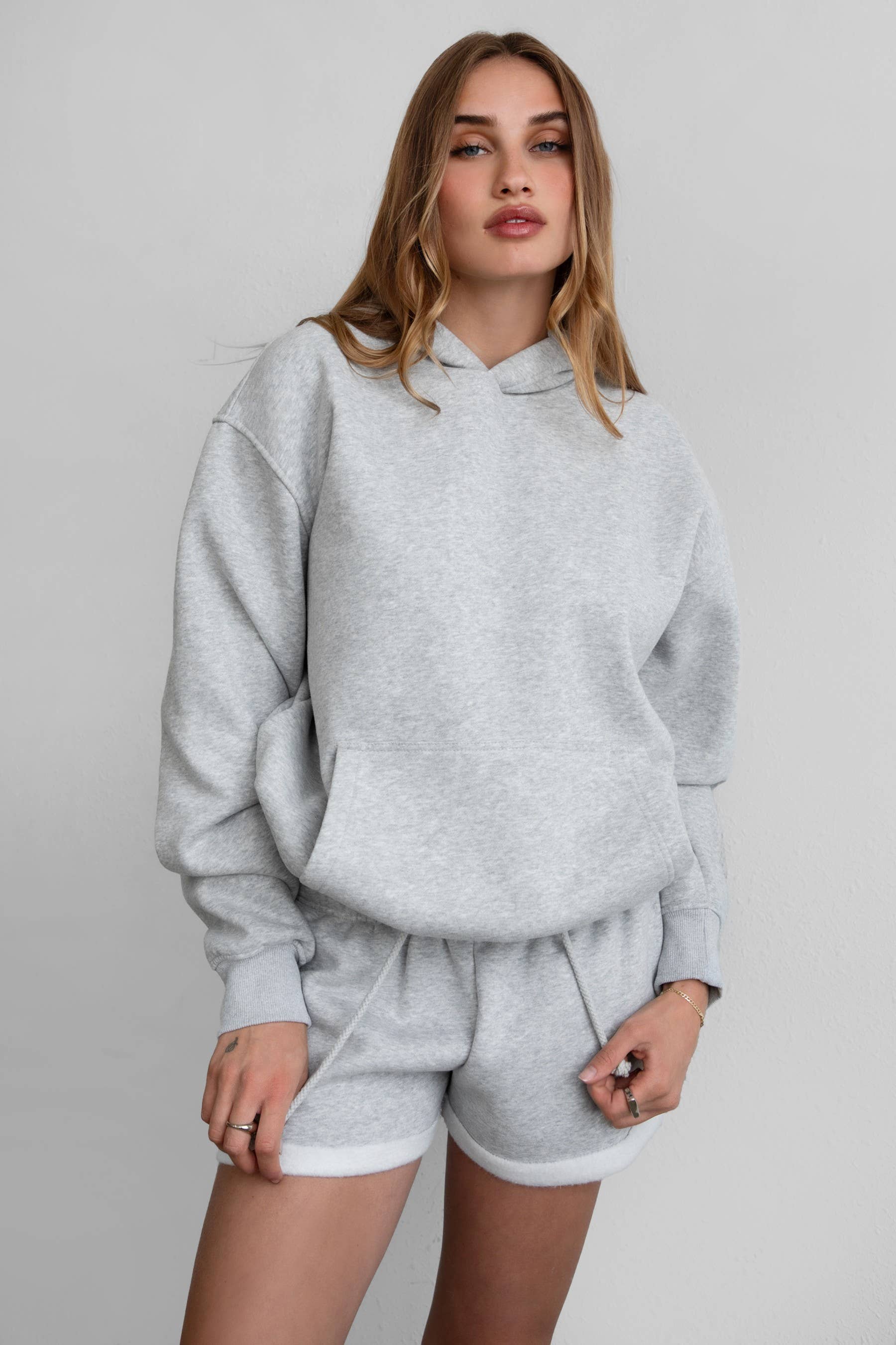 TICTOC - DAMI Cloud Fleece Classic Oversized Hoodie Kangaroo Pocket