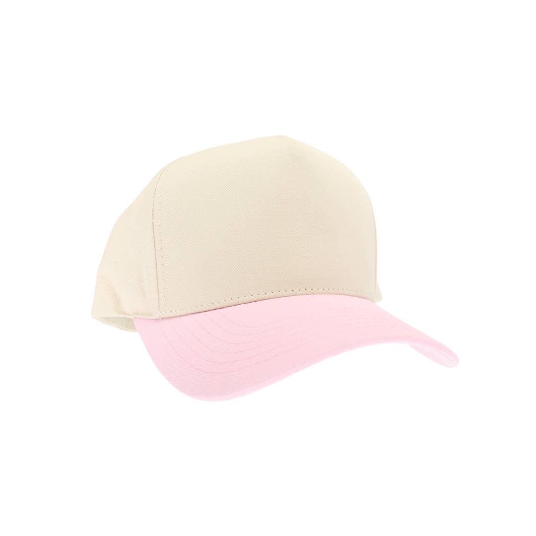 Customizable - Two Tone Canvas Trucker Hat
