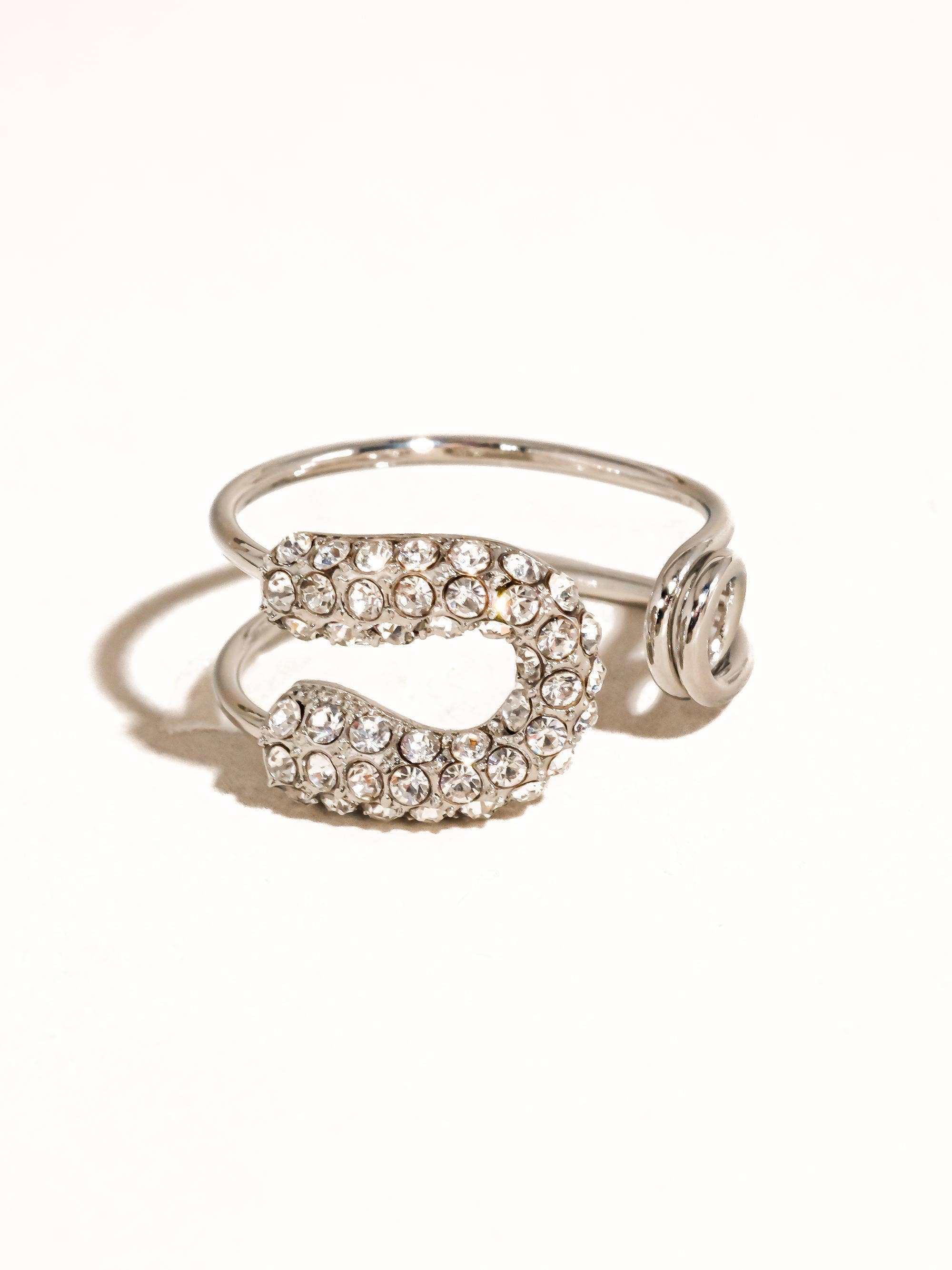 Flânerie by MAIQ - Dante 18K Gold Non-Tarnish Rhinstone Glam Ring
