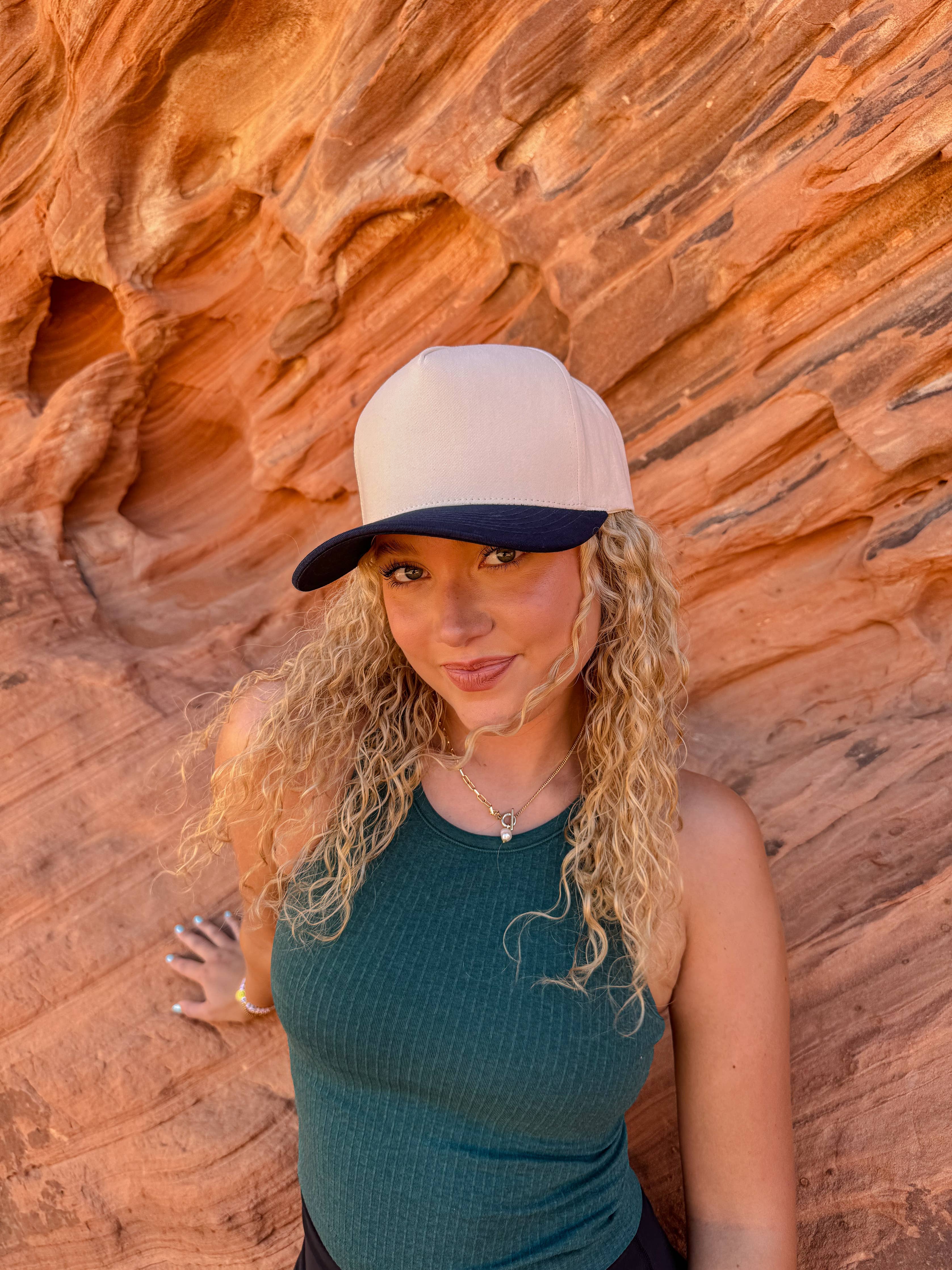 Customizable - Two Tone Canvas Trucker Hat