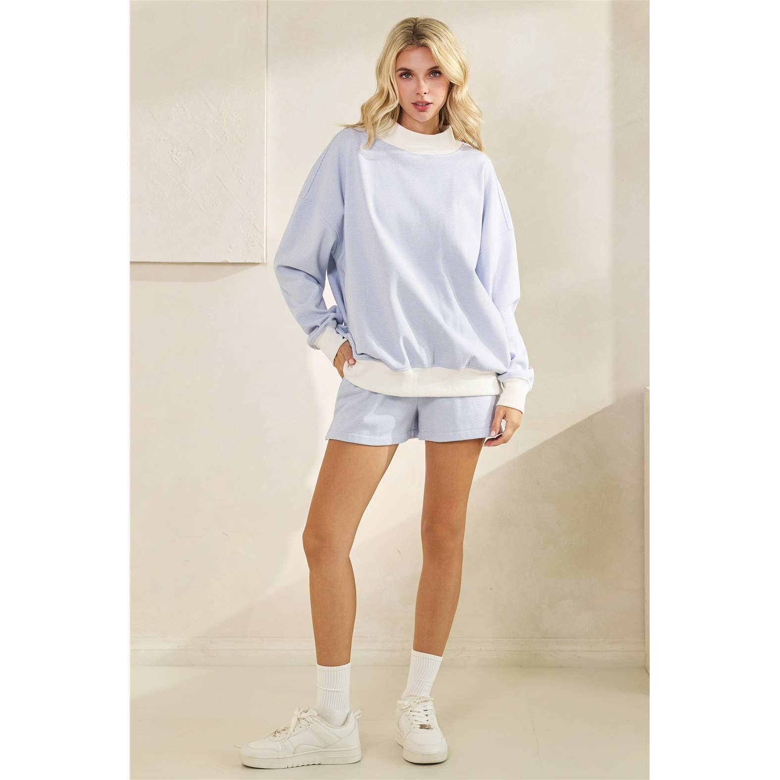 Veveret - Striped Shorts