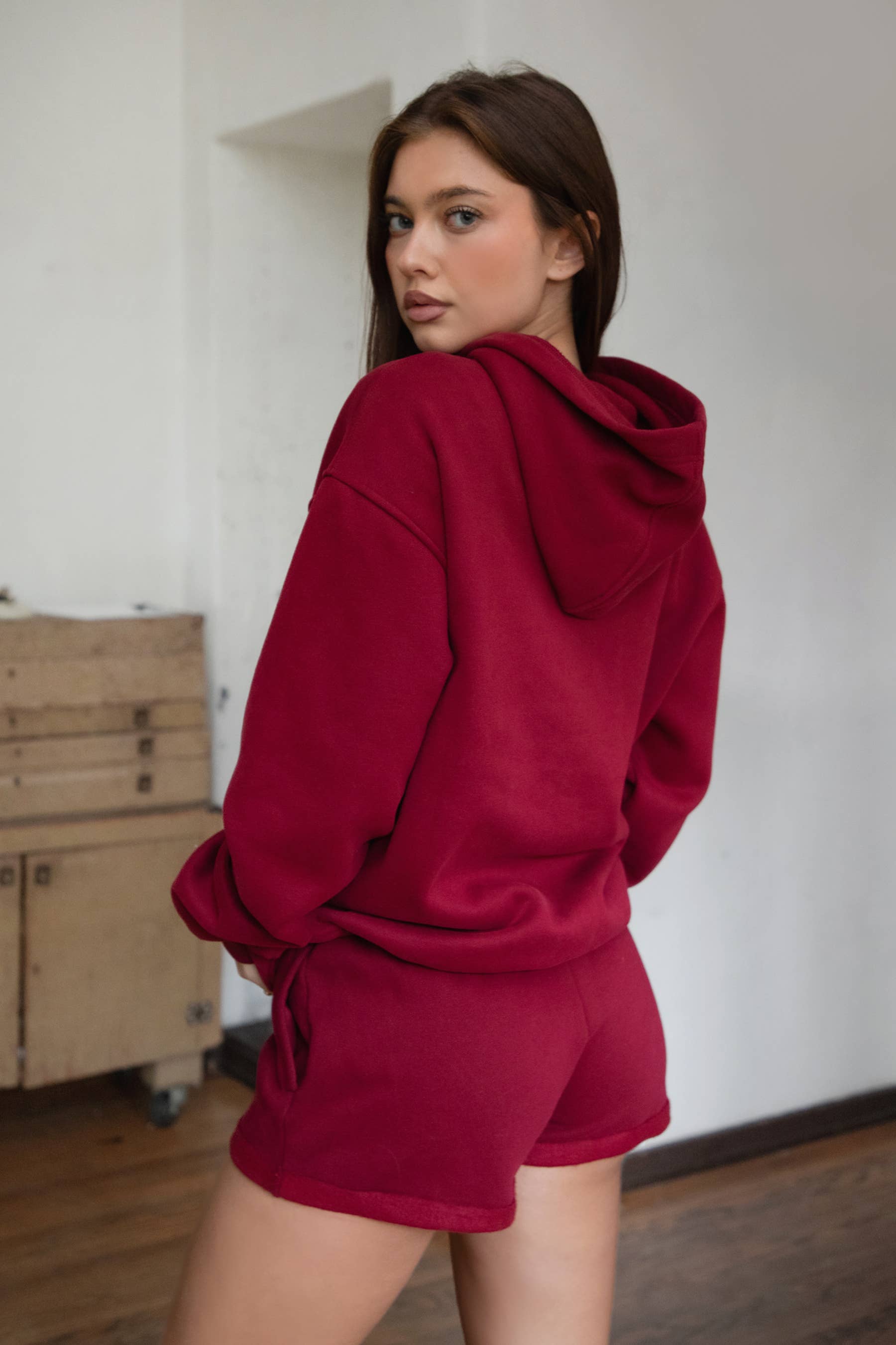 TICTOC - DAMI Cloud Fleece Classic Oversized Hoodie Kangaroo Pocket