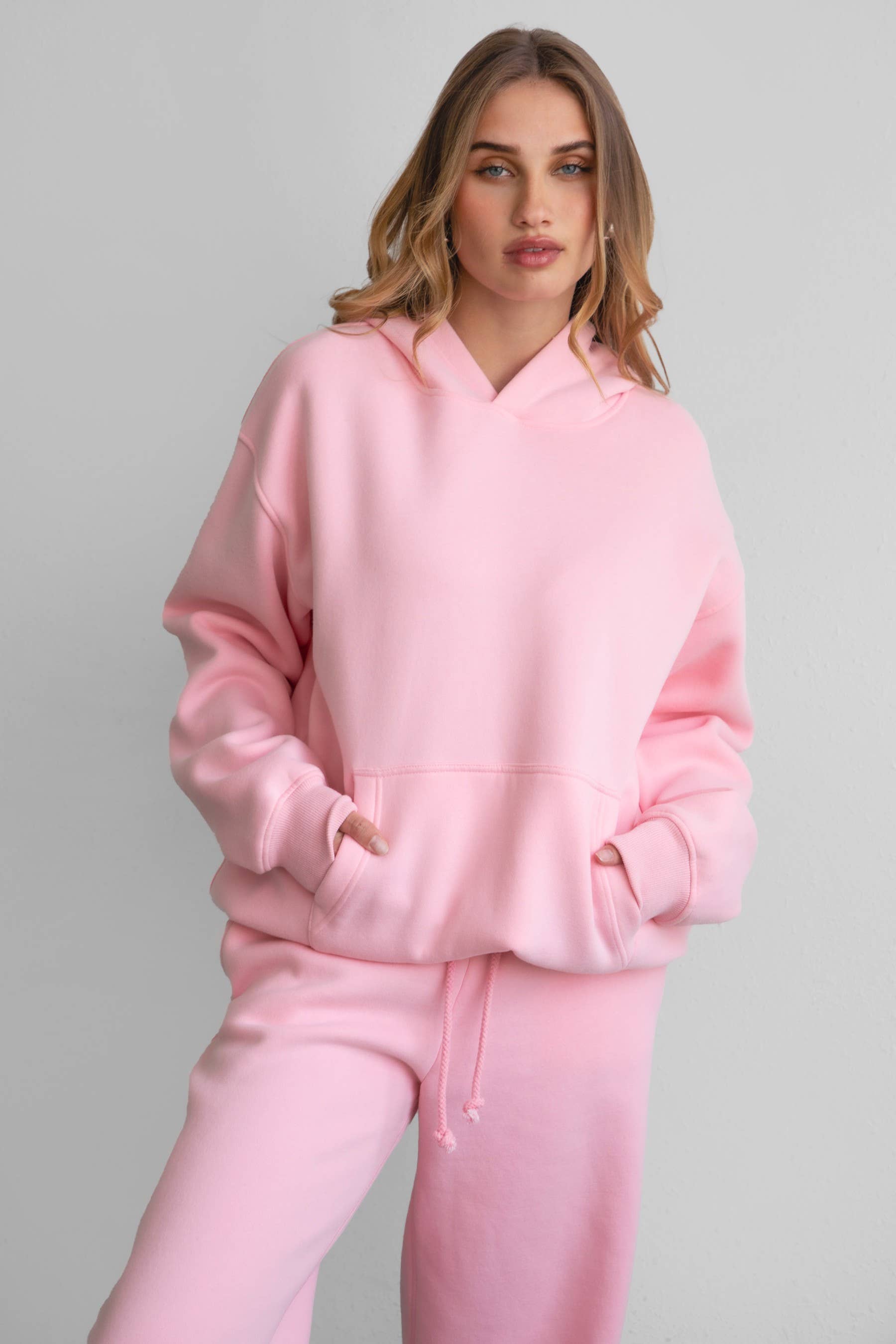 TICTOC - DAMI Cloud Fleece Classic Oversized Hoodie Kangaroo Pocket
