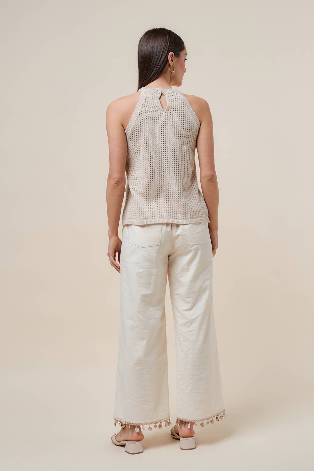 Able - AP2854 Shell embellished pants
