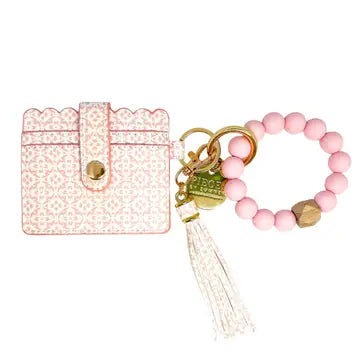 Laura Park Keychain Wristlet Wallet- Brooks Avenue