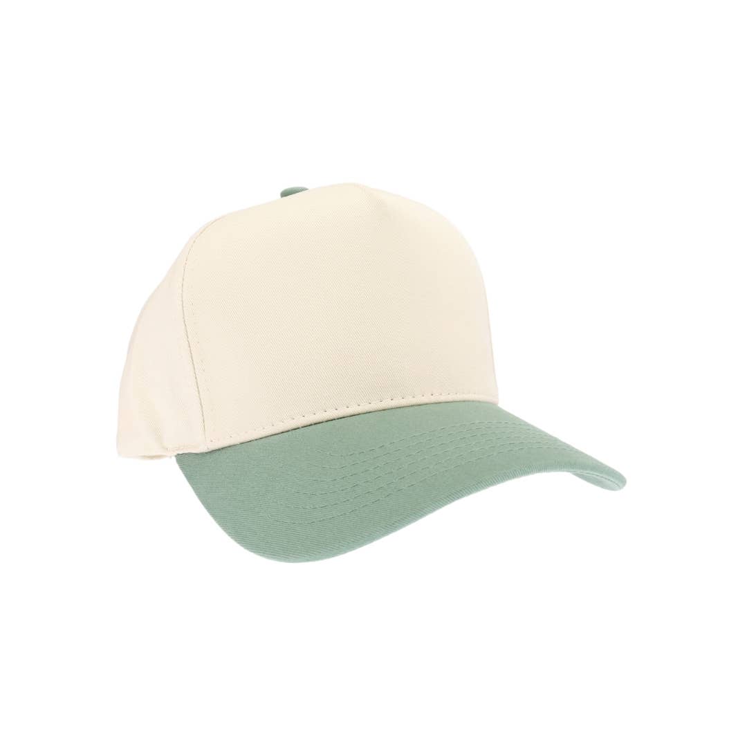 Customizable - Two Tone Canvas Trucker Hat