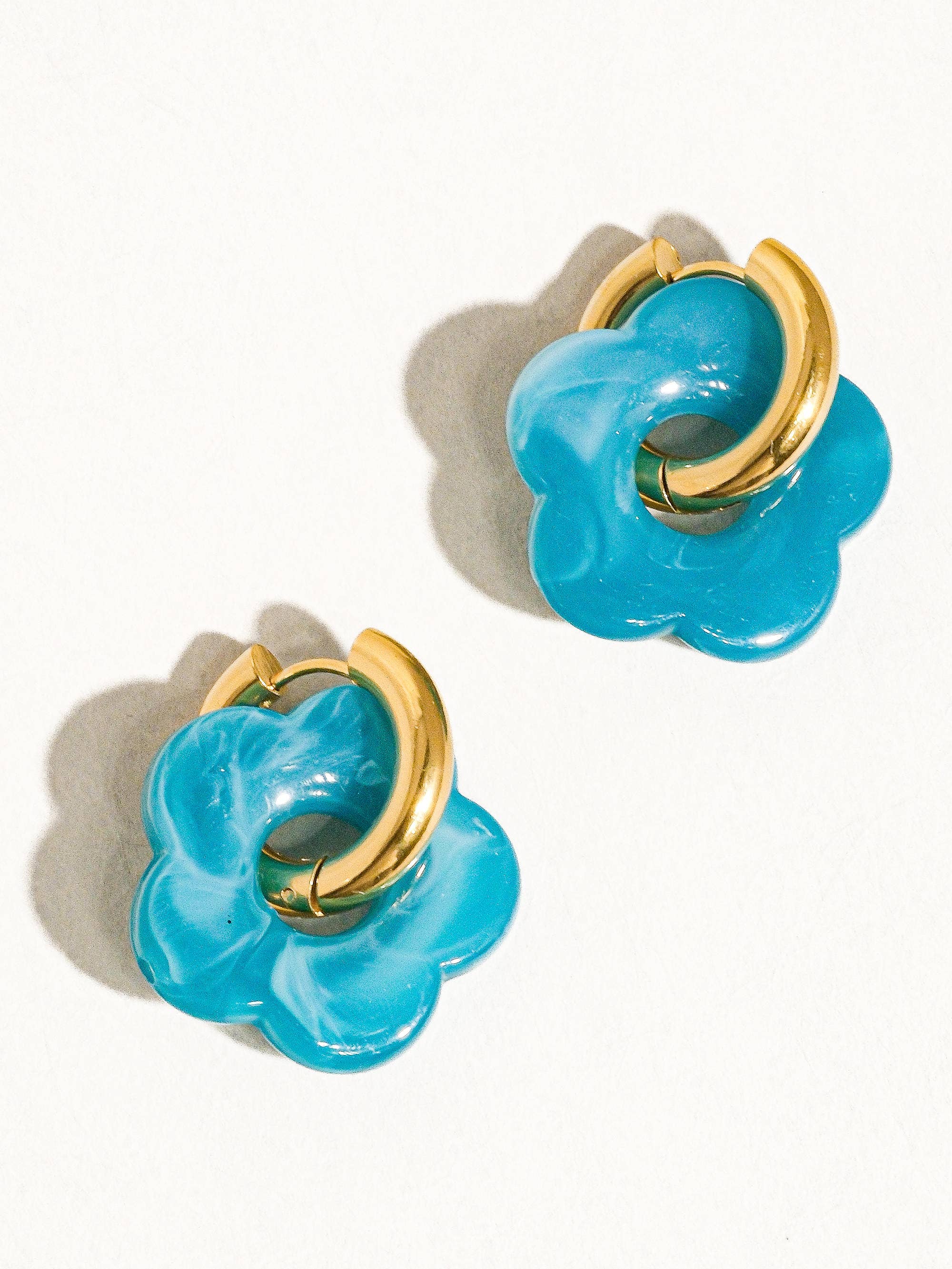 Flânerie by MAIQ - Petal 18K Gold Non-Tarnish Summer Flower Earring