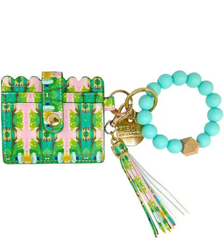 Laura Park Keychain Wristlet Wallet- Brooks Avenue
