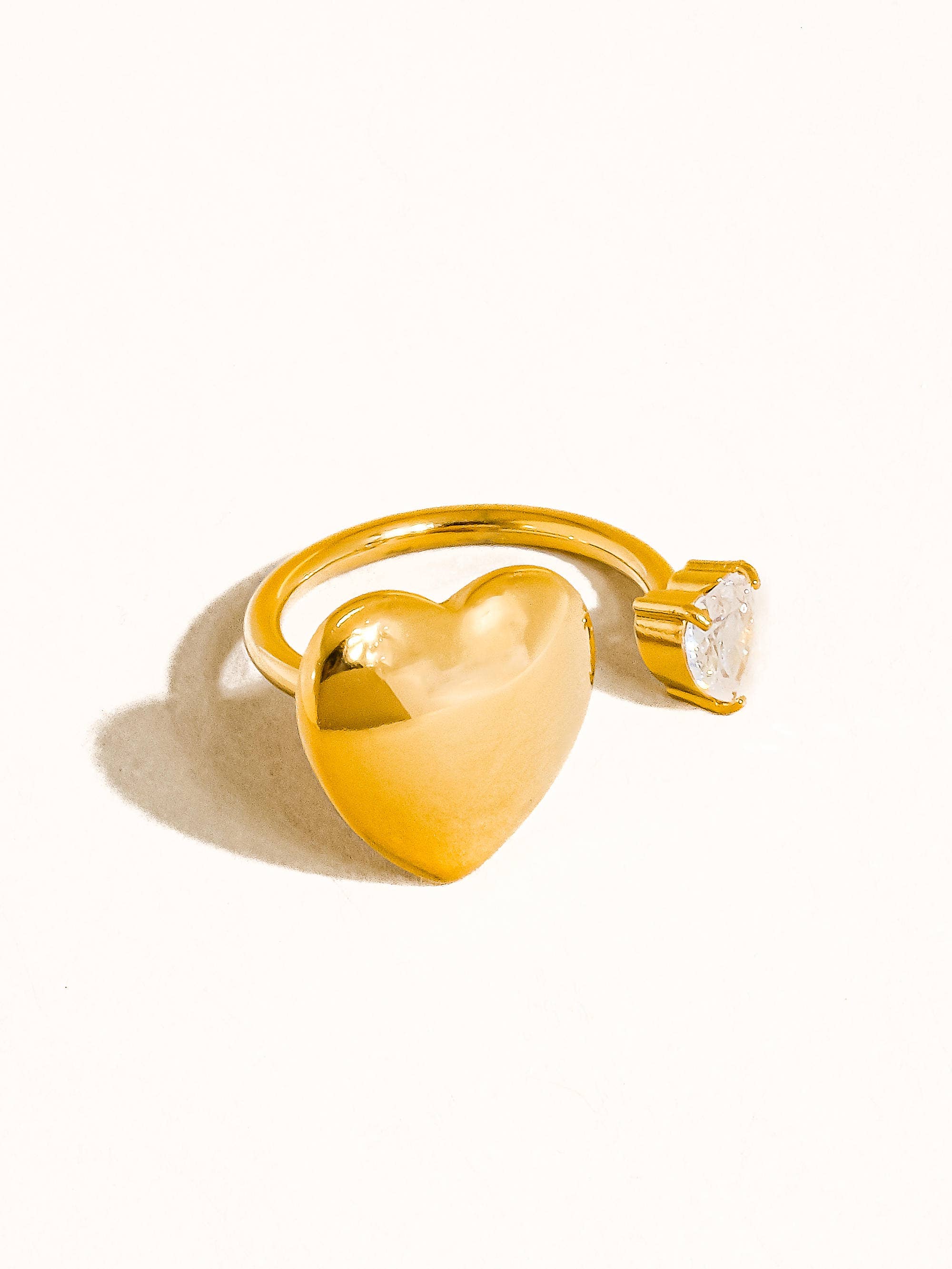 Flânerie by MAIQ - Dream 18K Non-Tarnish Heart CZ Ring