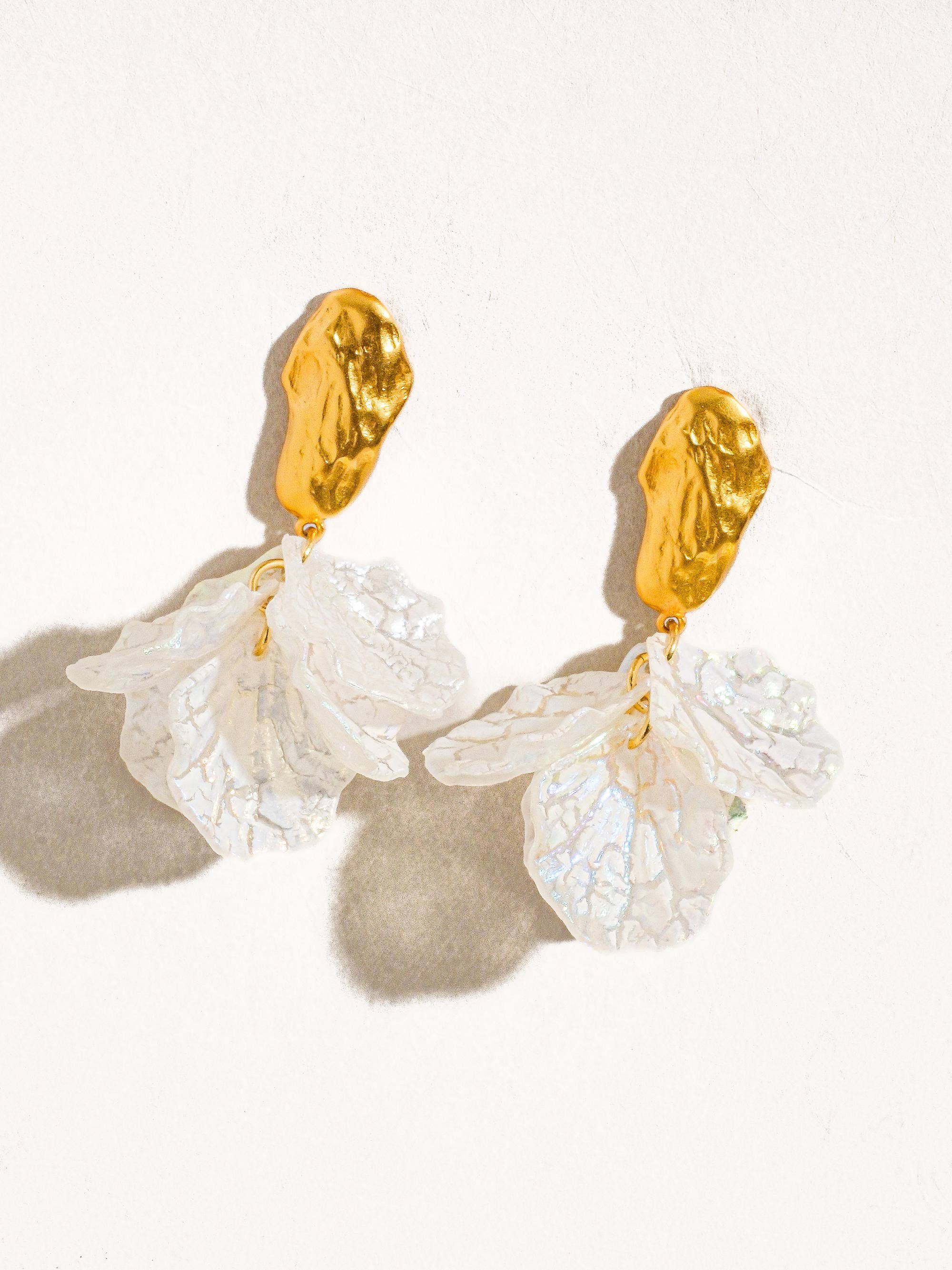 Flânerie by MAIQ - Sicilia 18K Gold Boho Floral Dangle Earring