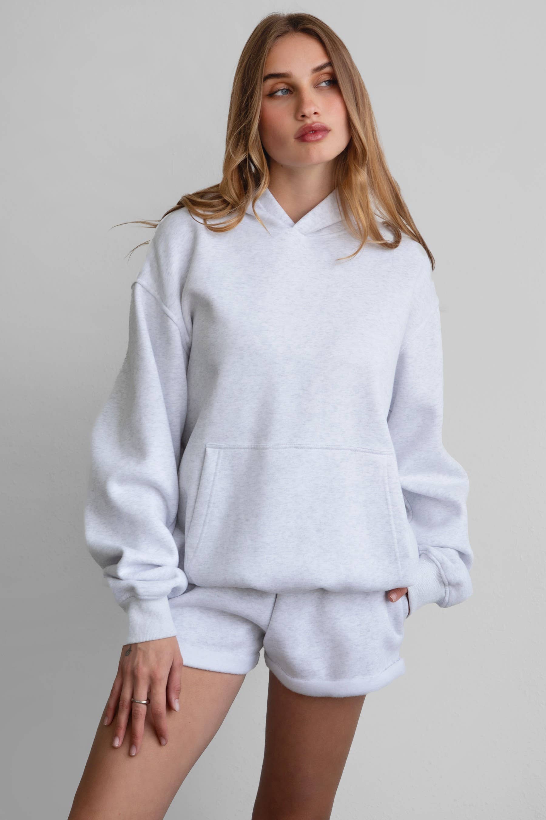 TICTOC - DAMI Cloud Fleece Classic Oversized Hoodie Kangaroo Pocket