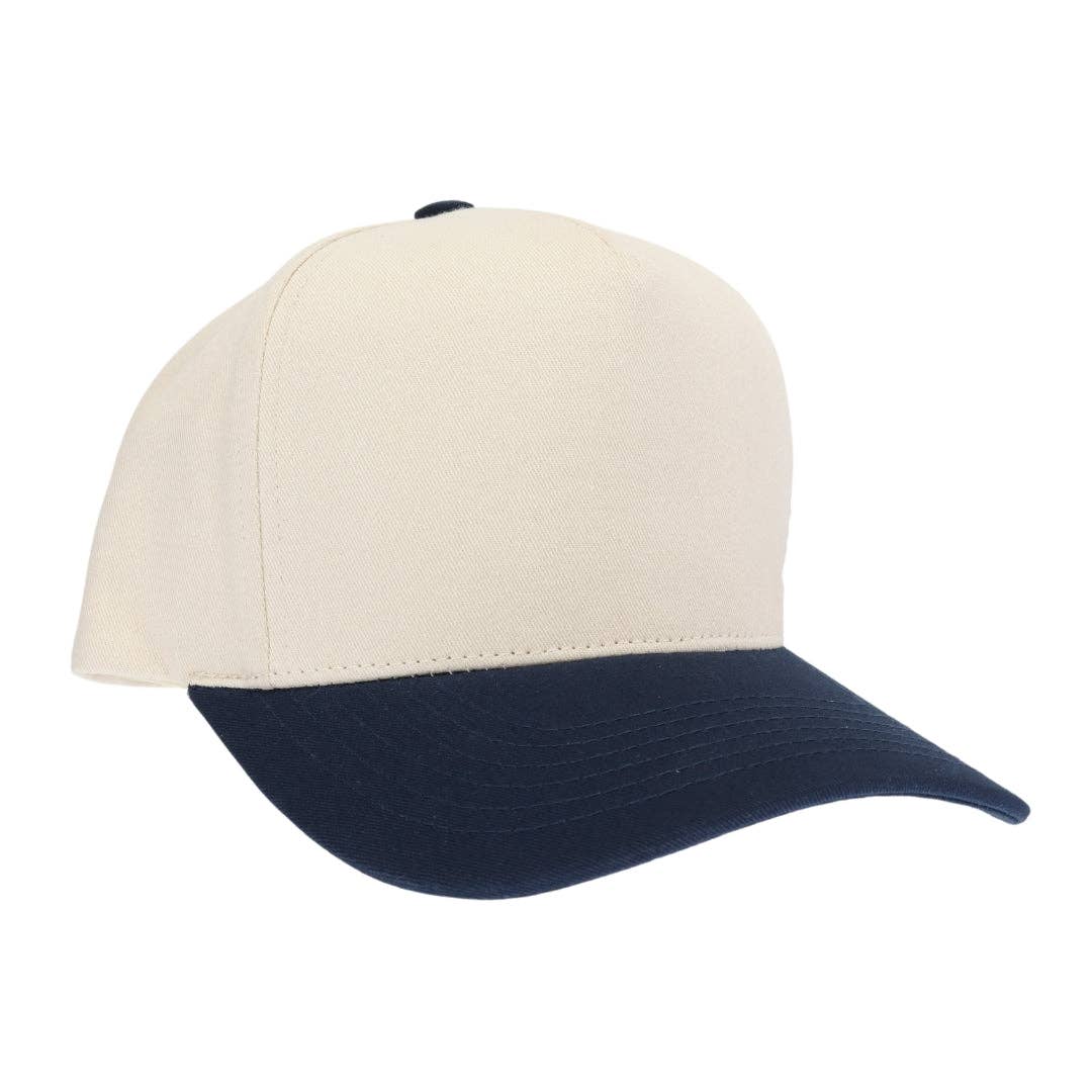 Customizable - Two Tone Canvas Trucker Hat