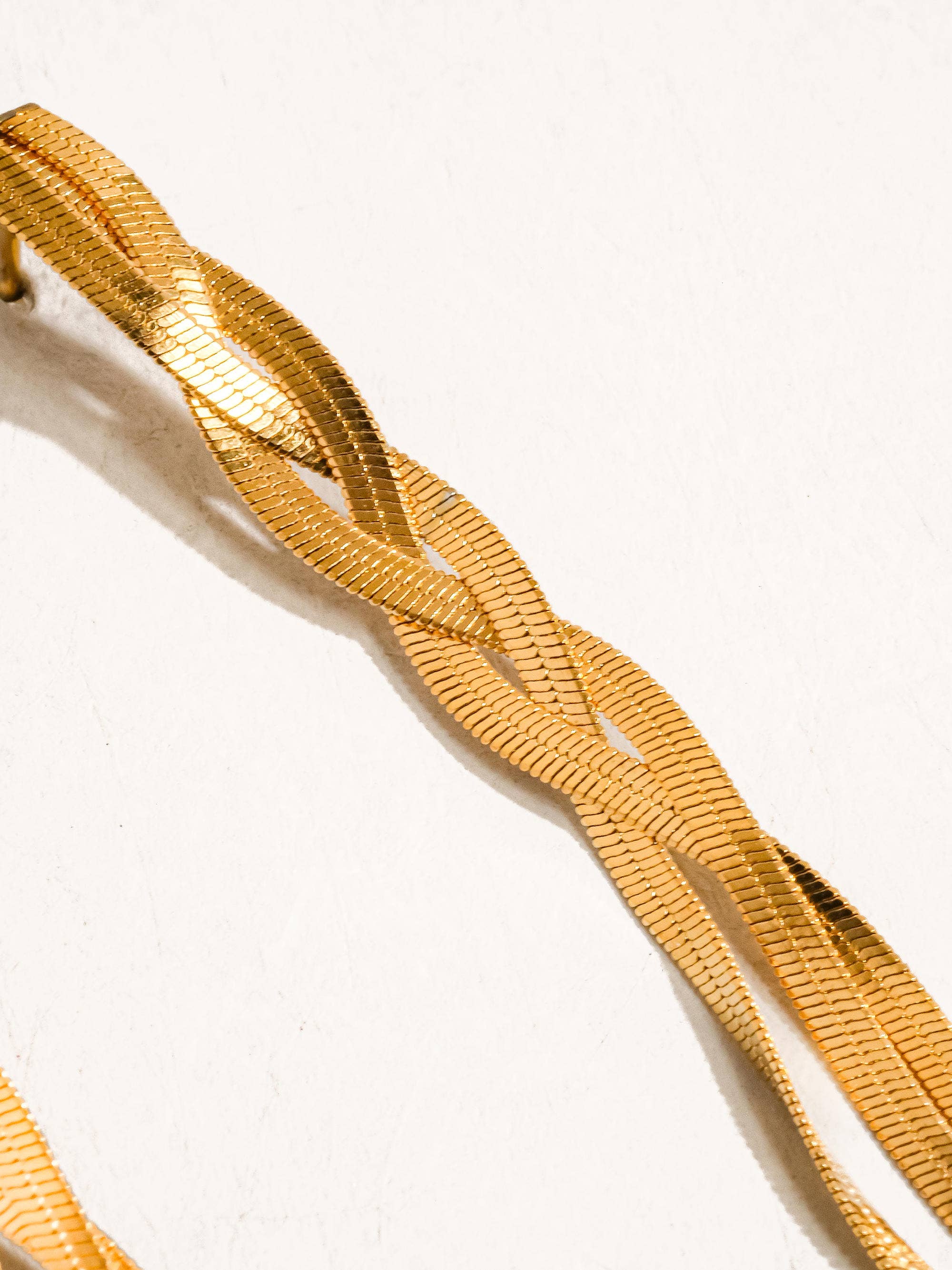 Flânerie by MAIQ - Zed 18K Gold Non-Tarnish Braided Tassel Earring