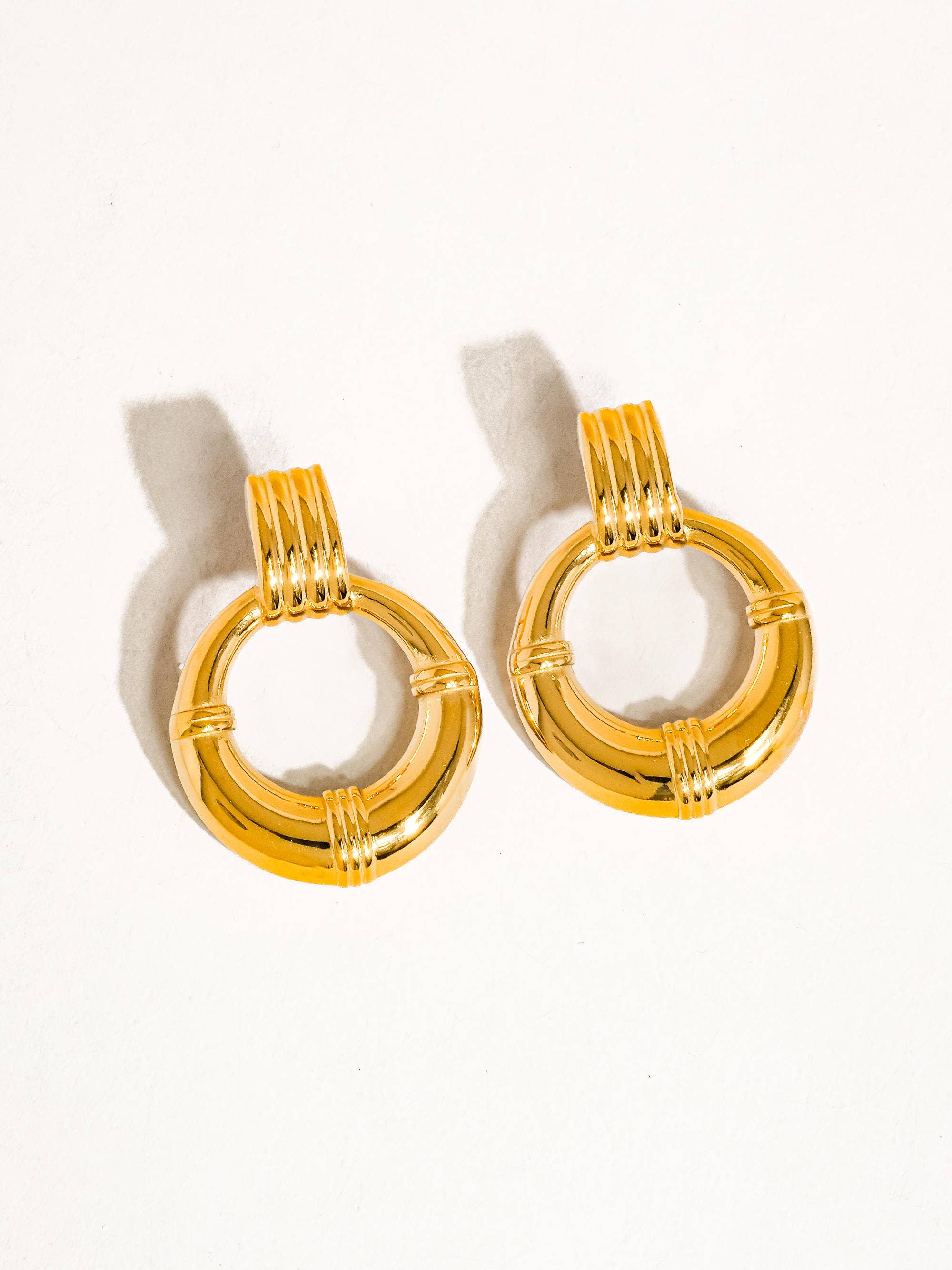 Siya Statement Hoop Earring