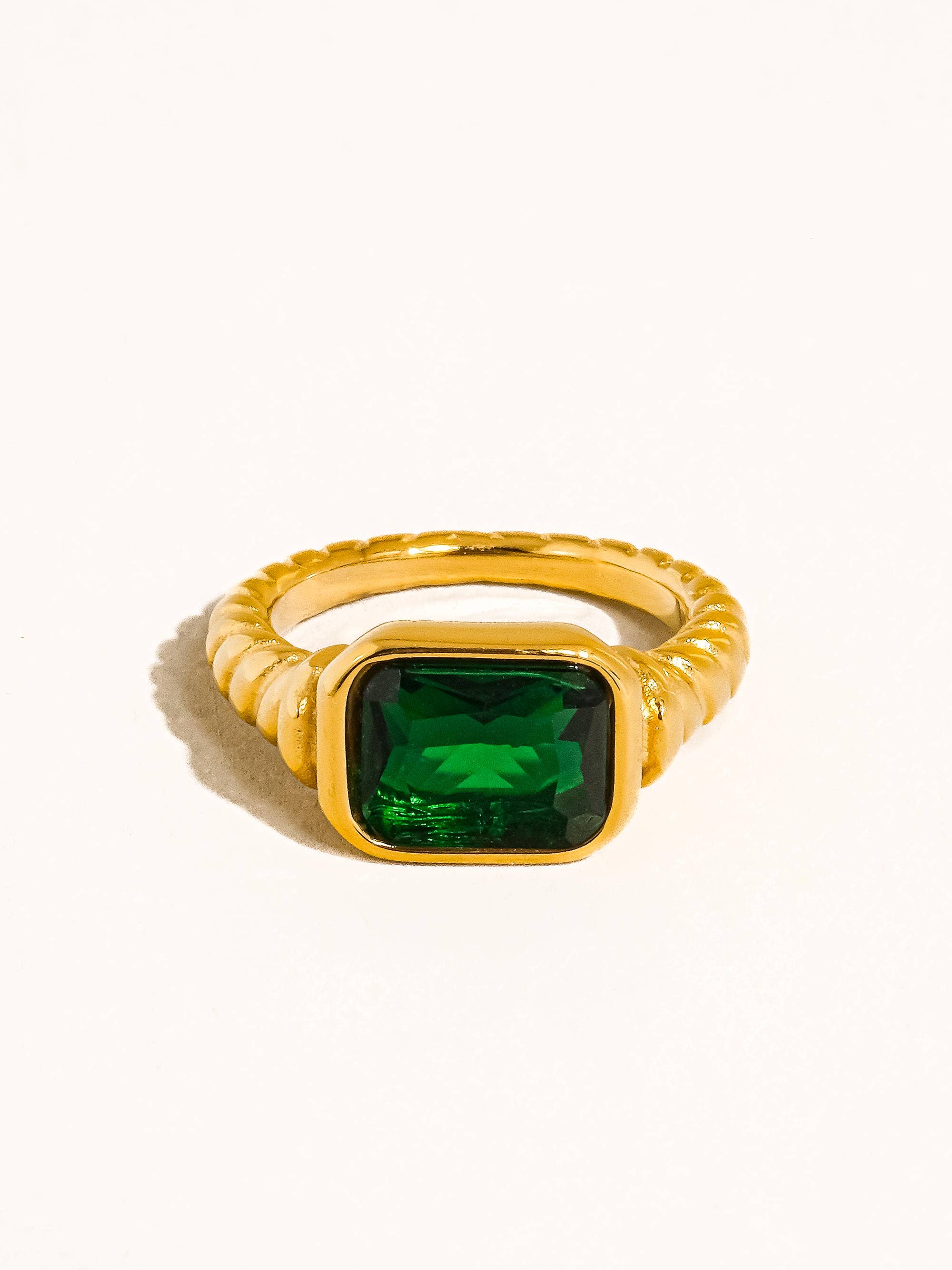 Flânerie by MAIQ - Laverne 18K Gold Non-Tarnish CZ Cocktail Ring