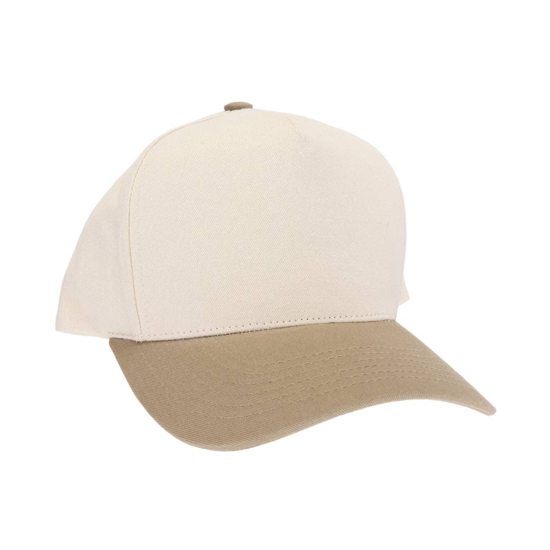 Customizable - Two Tone Canvas Trucker Hat