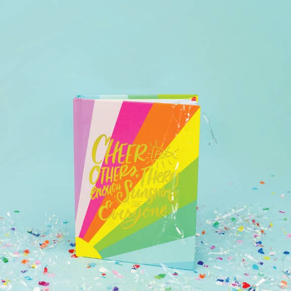 Hardcover Notebook- Cheer for others