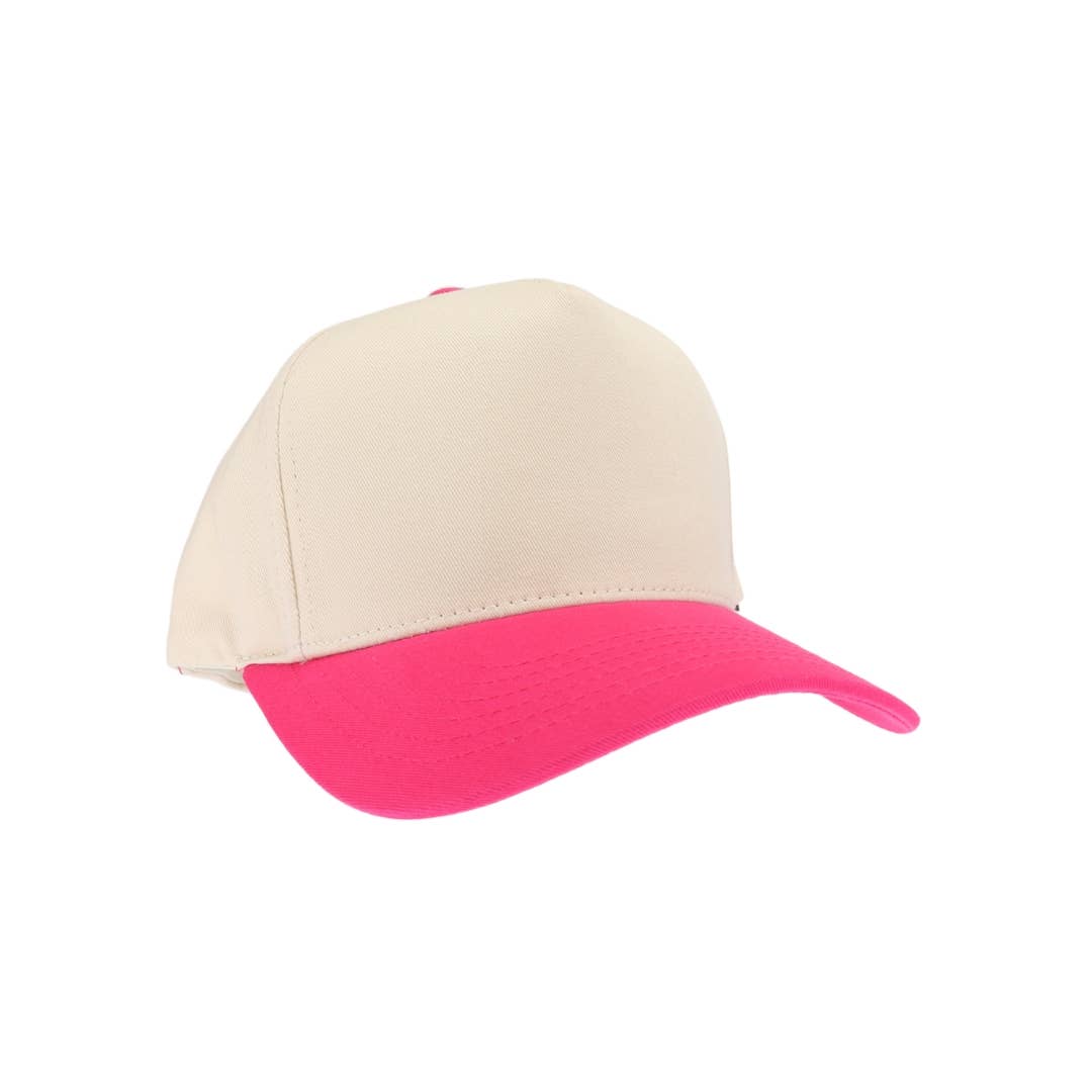 Customizable - Two Tone Canvas Trucker Hat