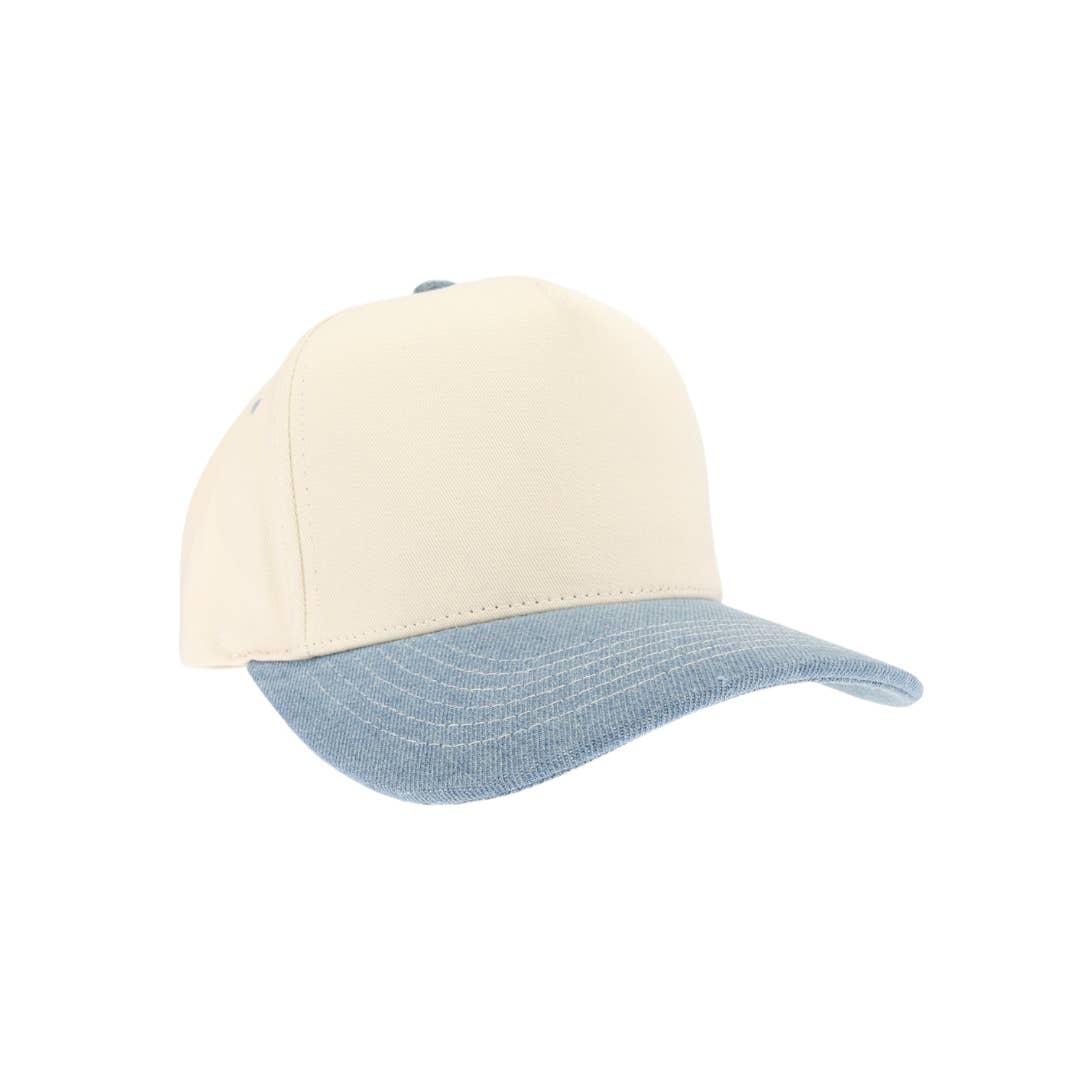 Customizable - Two Tone Canvas Trucker Hat