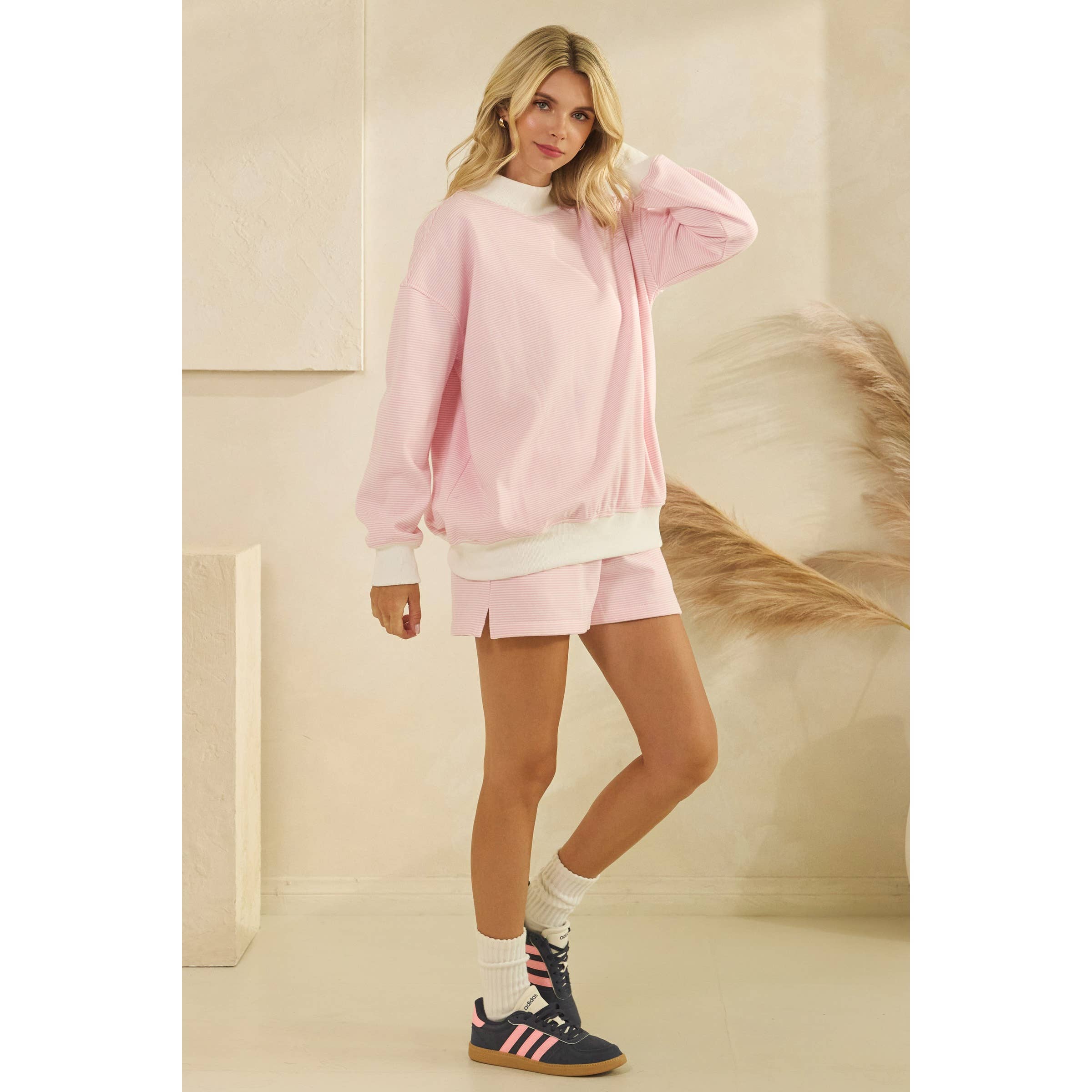 Veveret - Striped Shorts