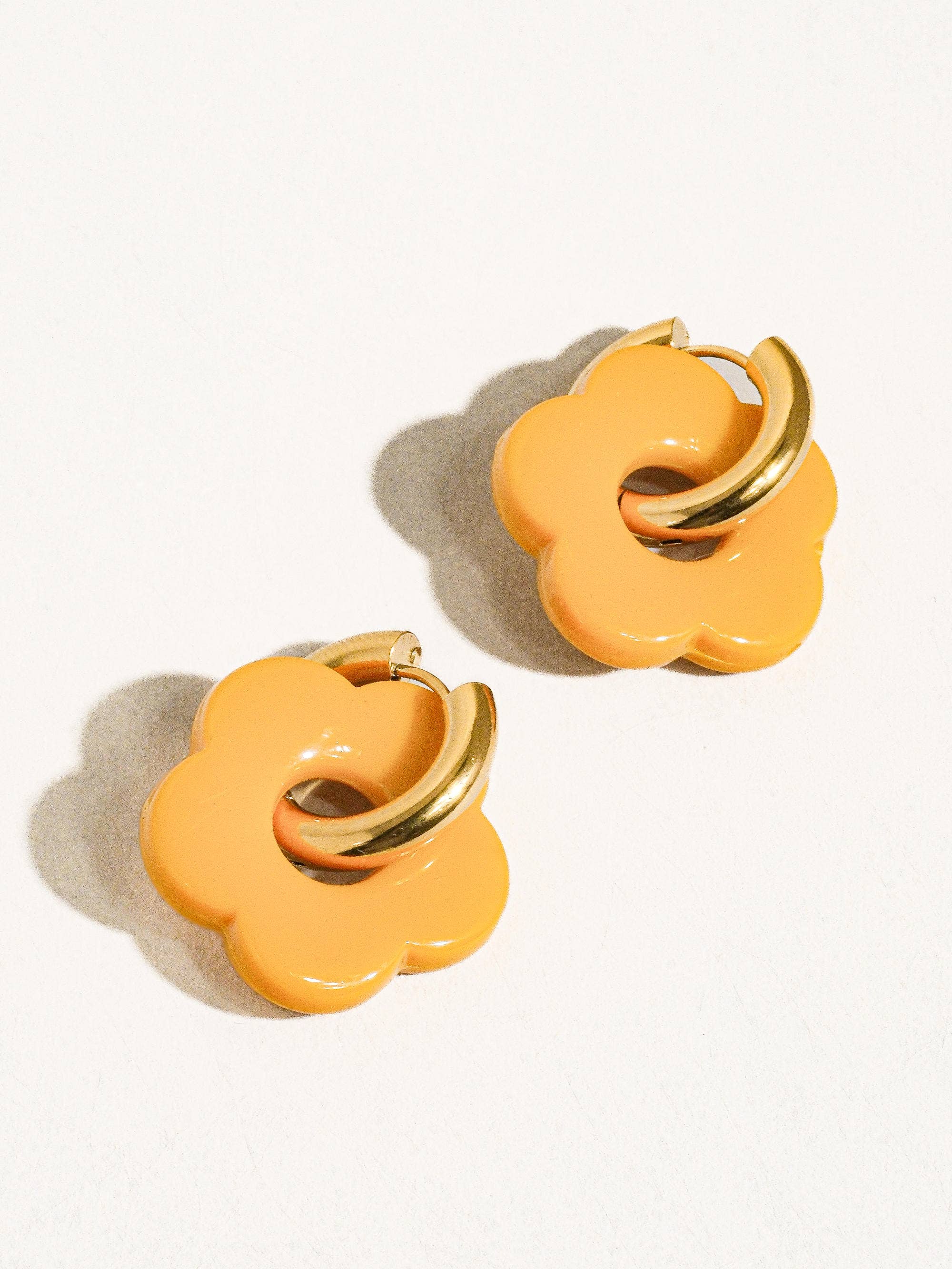 Flânerie by MAIQ - Petal 18K Gold Non-Tarnish Summer Flower Earring