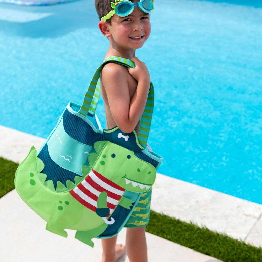 Stephen Joseph Gifts - Beach Tote with Sand Toys Play Set