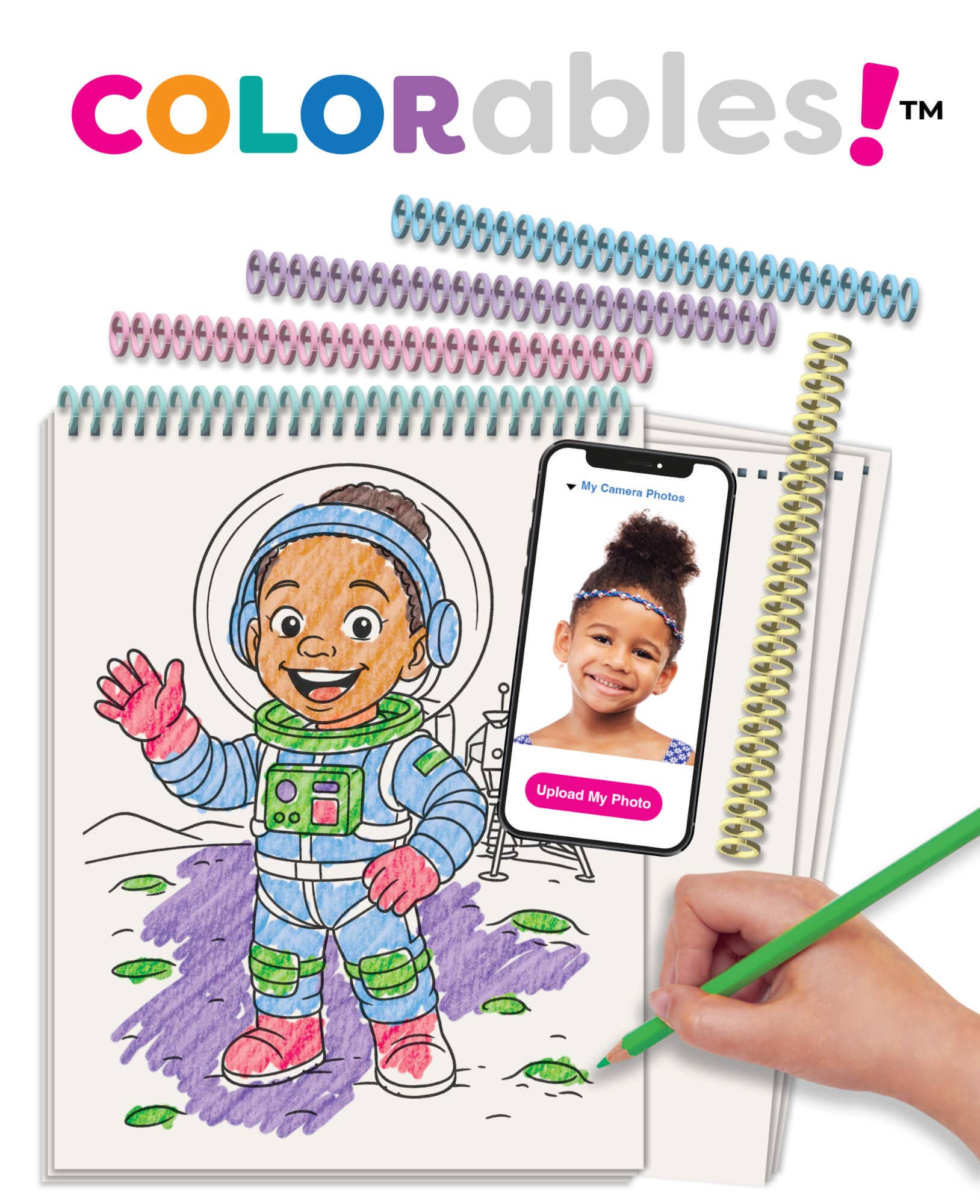Paintable Pictures - Colorables! Create Your Own Coloring Book